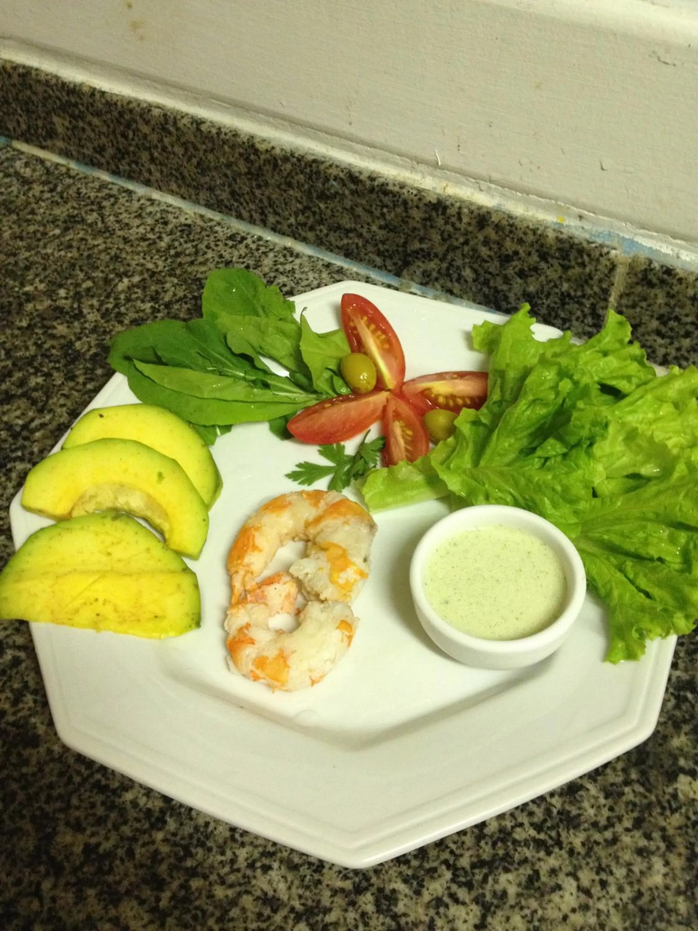 Food close-up in Casa Grande São Vicente