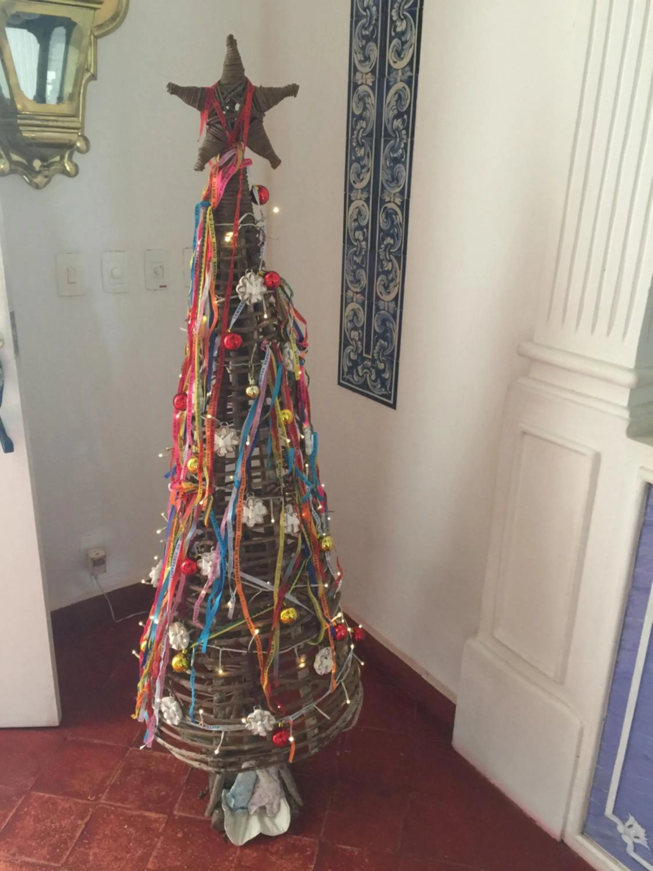 Decorative detail in Casa Grande São Vicente