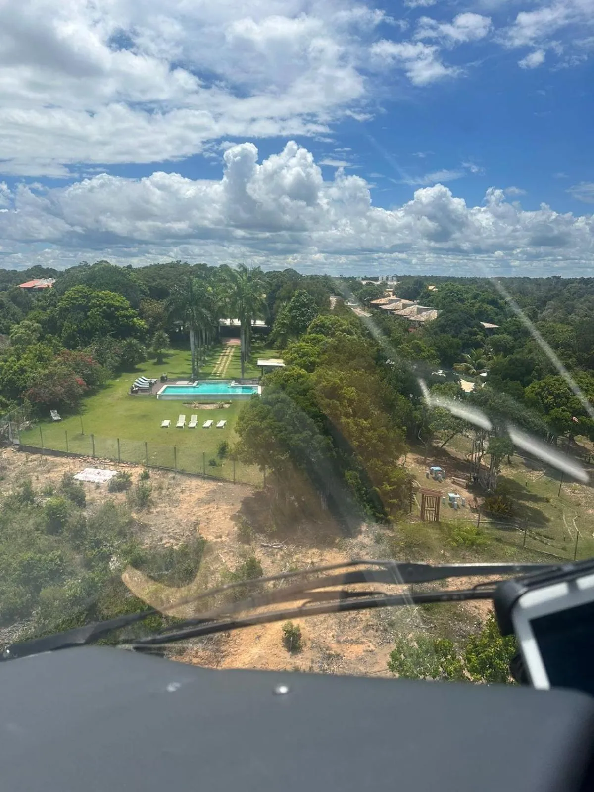 Bird's eye view in Casa Grande São Vicente