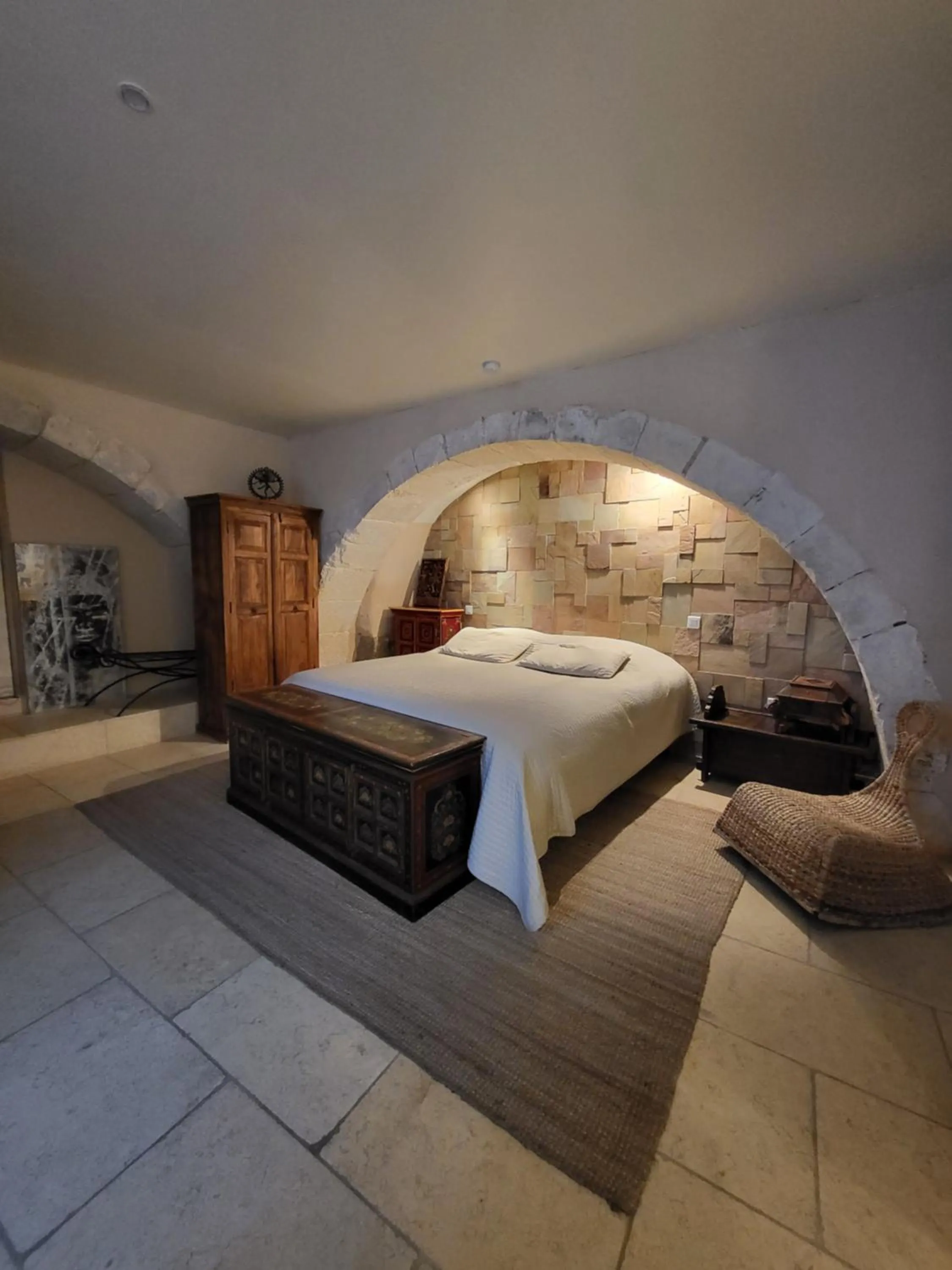 Bed in Gite A.M Hoche