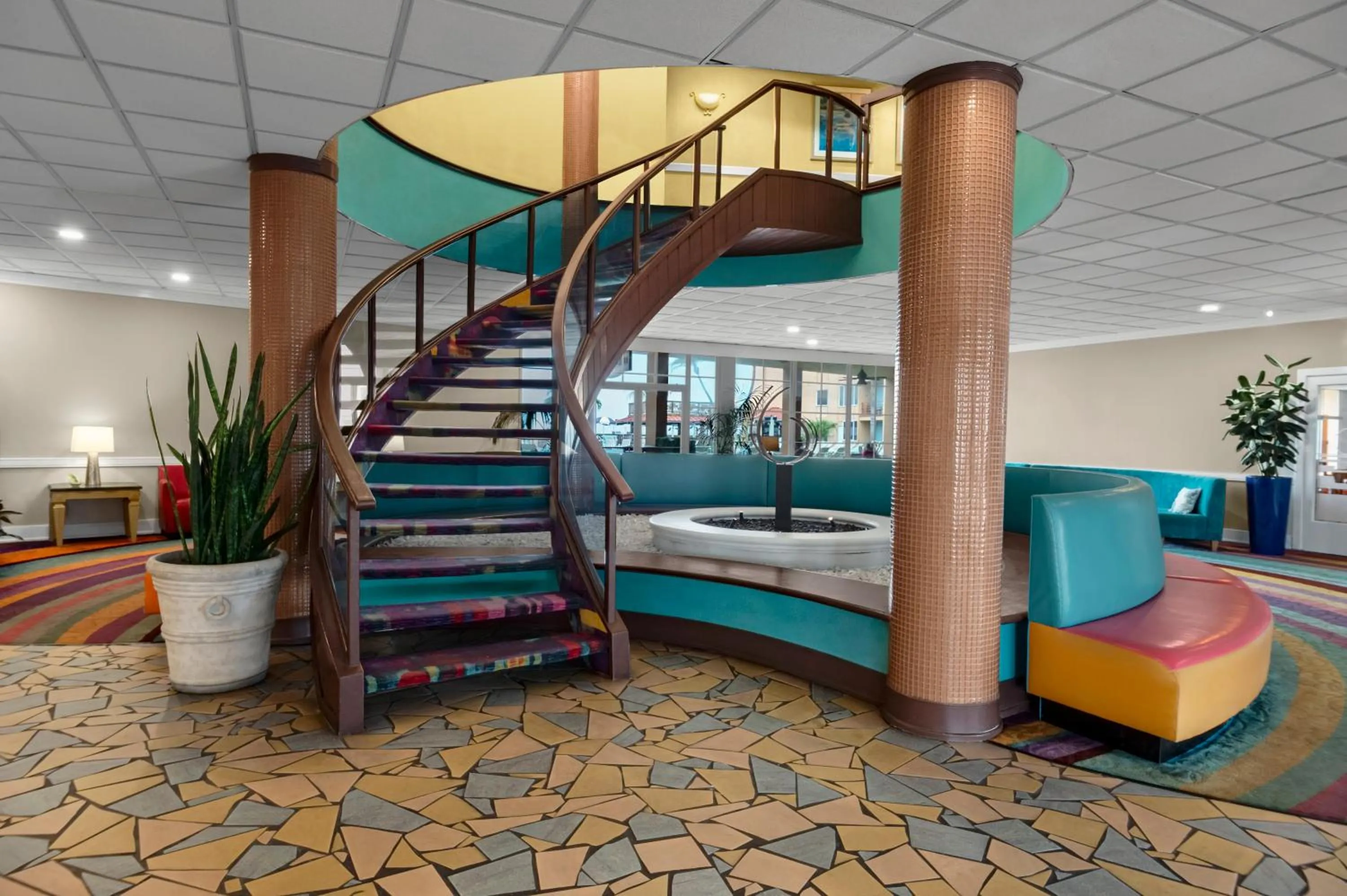 Lobby or reception in Dolphin Beach Resort