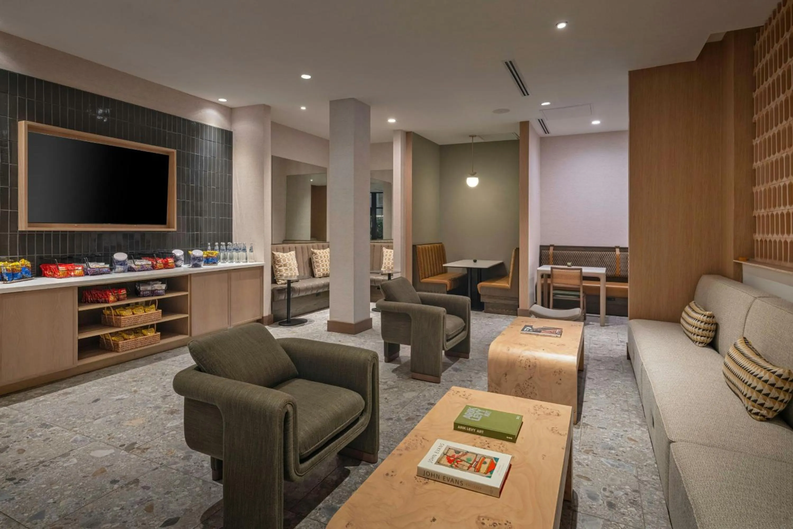 Lounge or bar in Albuquerque Marriott Pyramid North