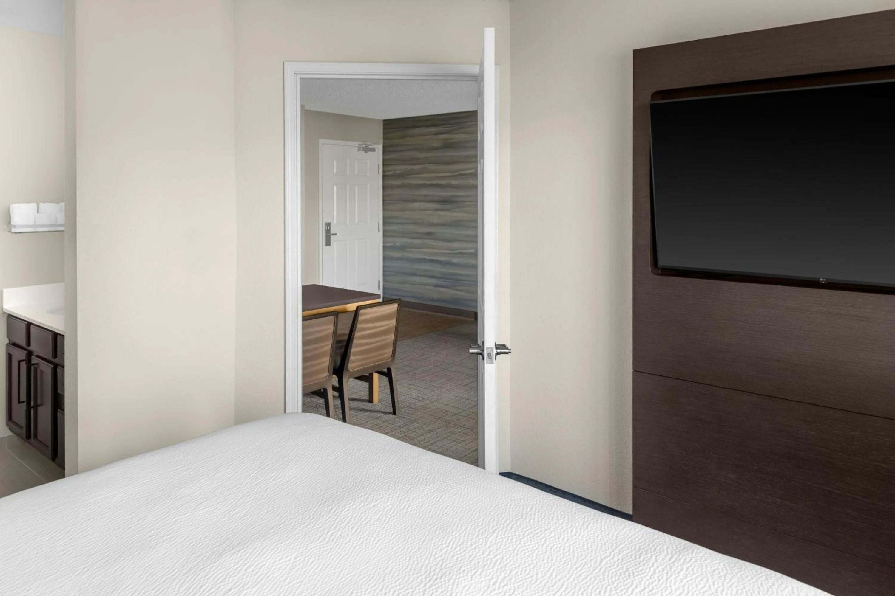Bedroom, Bed in Residence Inn by Marriott Albuquerque North