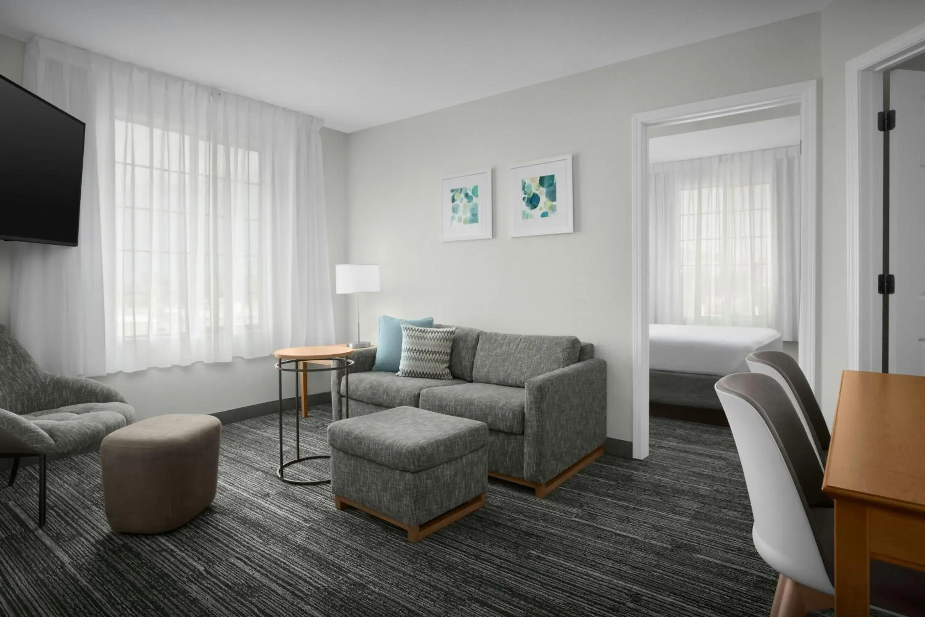 Two-Bedroom Suite with Adapted Tub - Mobility and Hearing Accessible in TownePlace Suites by Marriott Albuquerque Airport Two-Bedroom Suite with Adapted Tub - Mobility and Hearing Accessible in TownePlace Suites by Marriott Albuquerque Airport