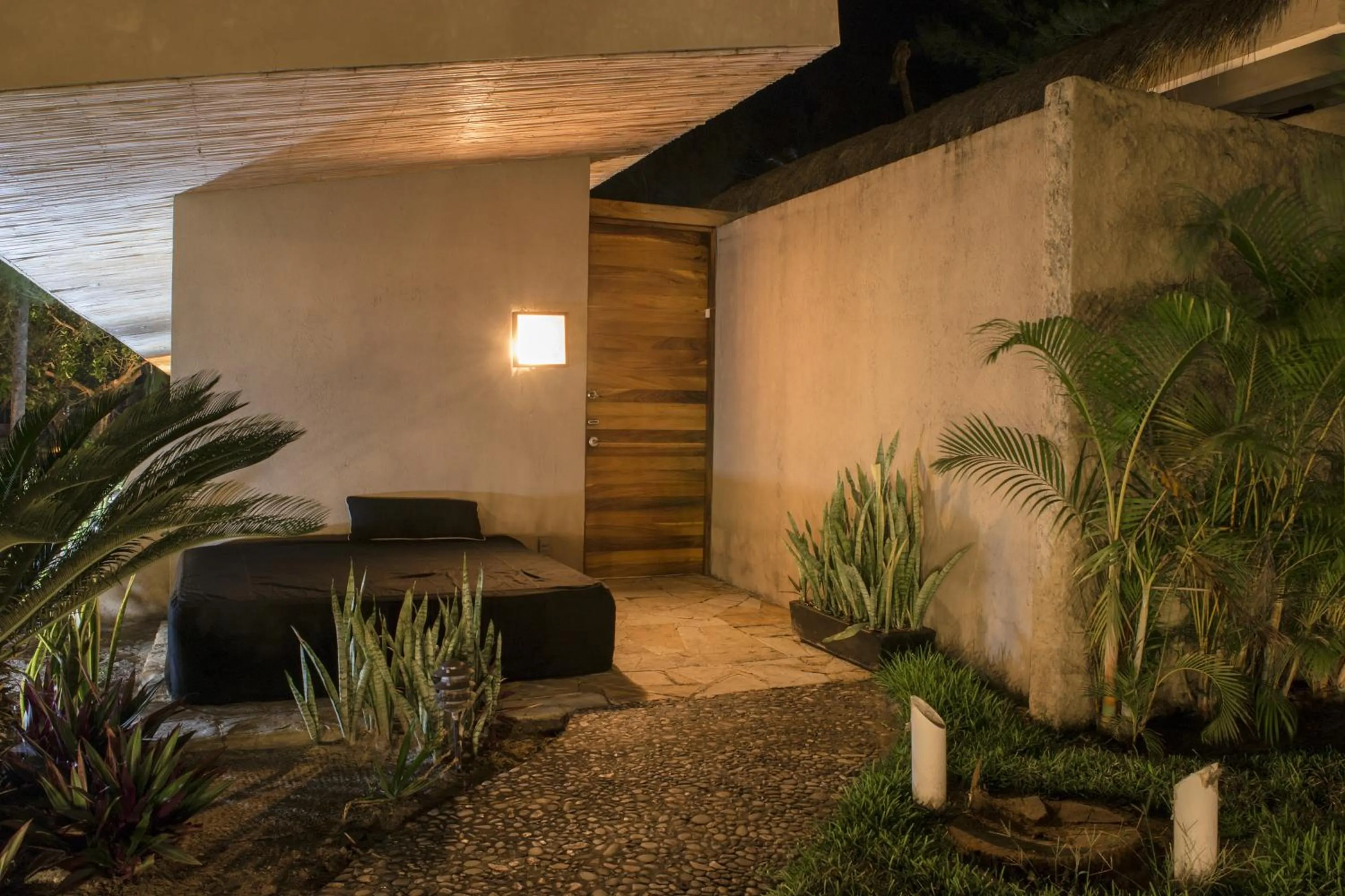 Facade/entrance in Isla Tajín