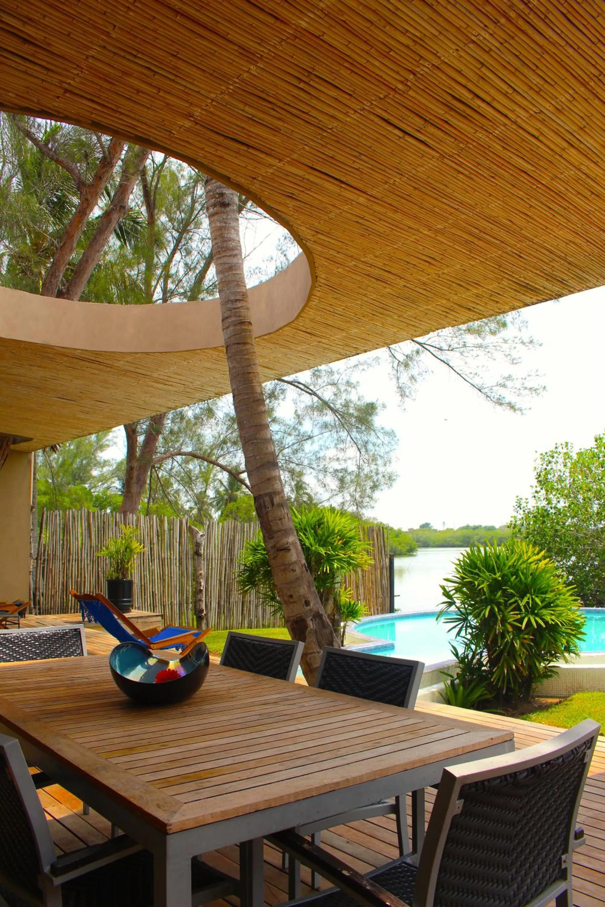 Photo of the whole room in Isla Tajín