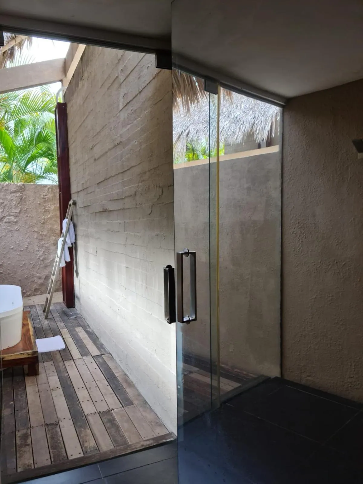 Bathroom in Isla Tajín