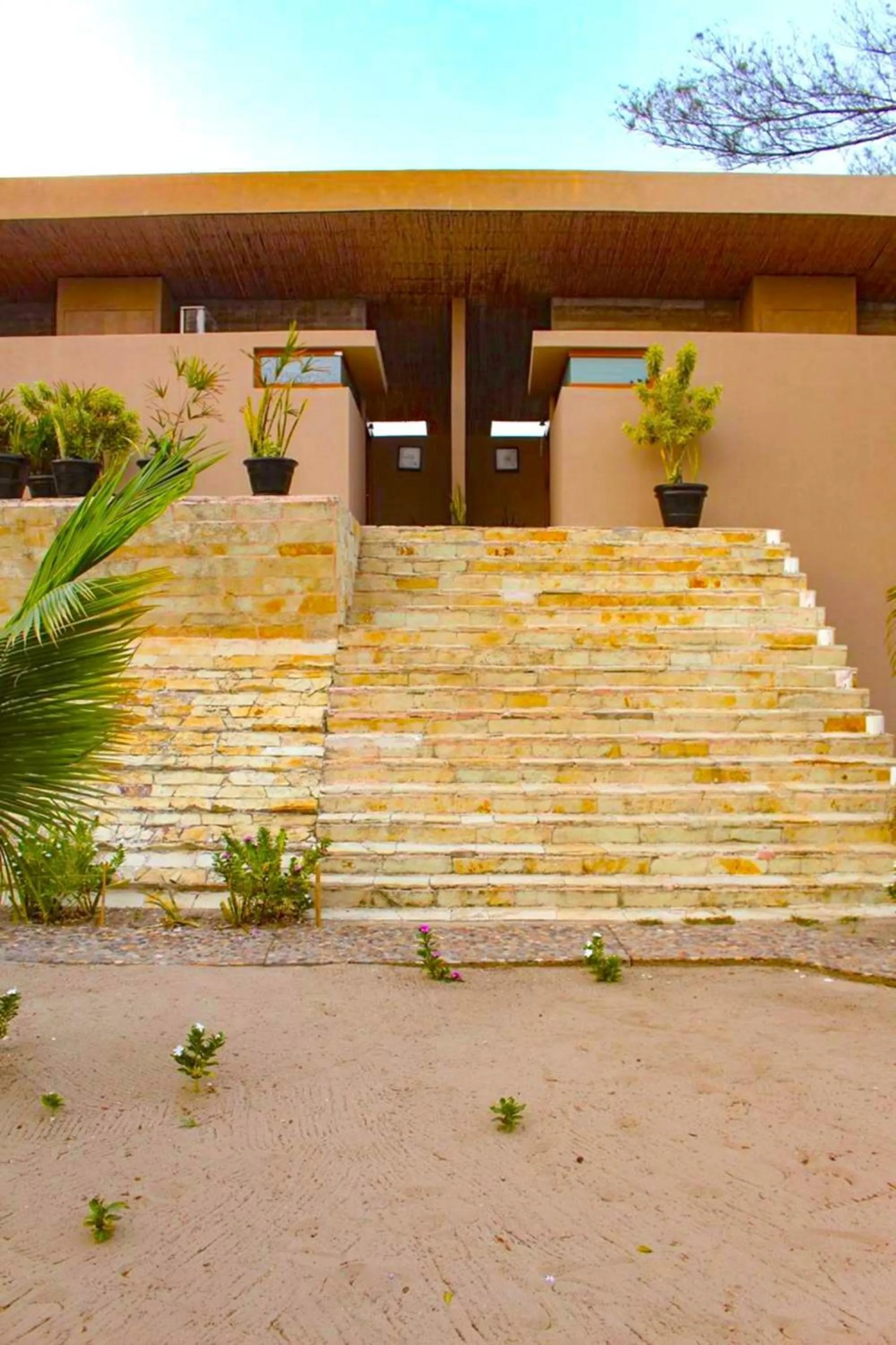 Decorative detail in Isla Tajín