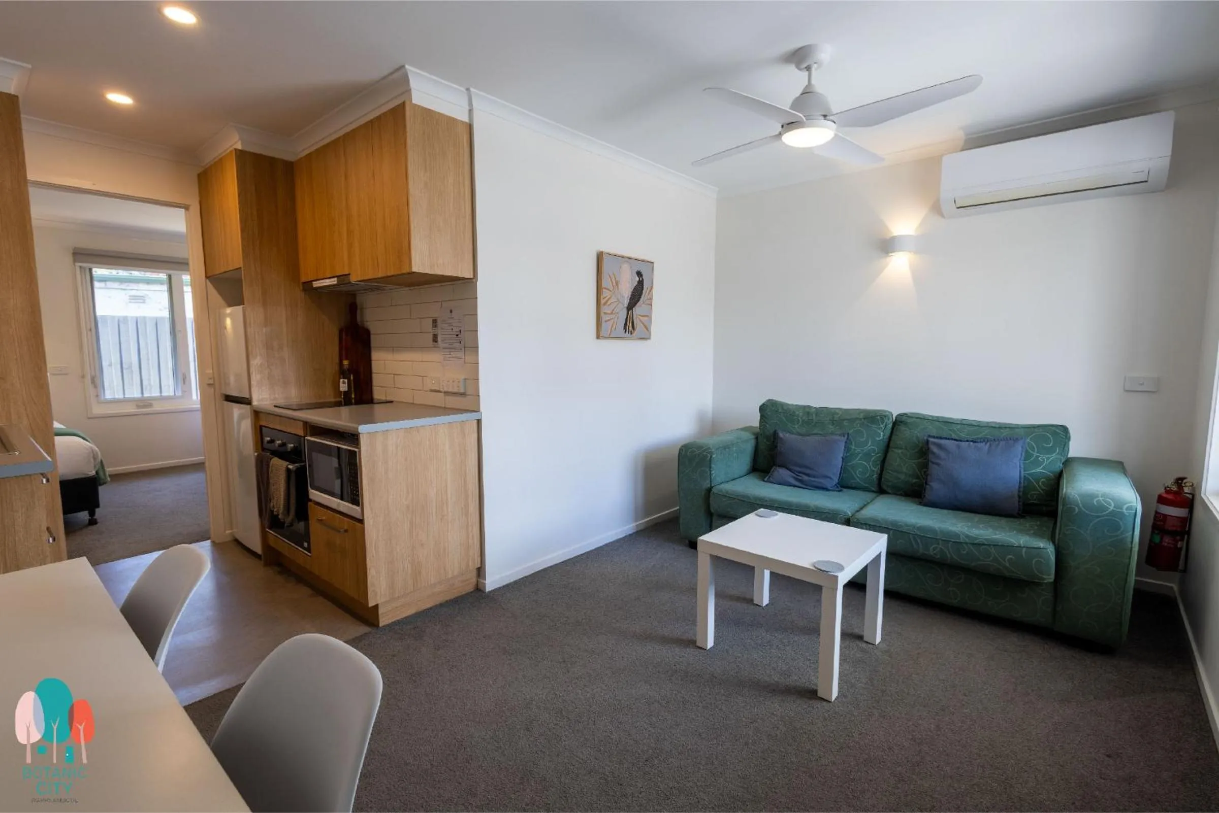 Communal lounge/ TV room in Botanic City Apartments