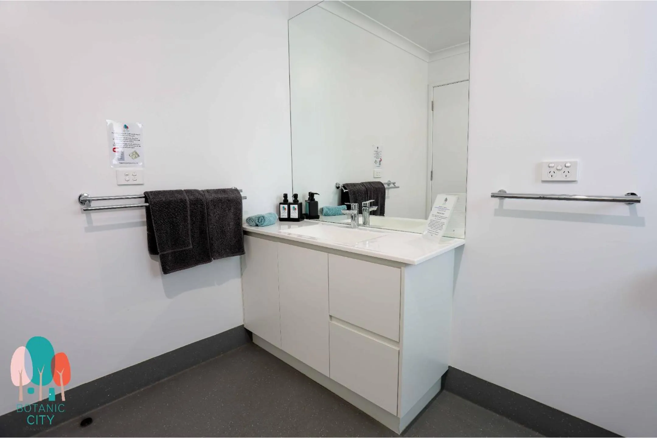 Bathroom in Botanic City Apartments