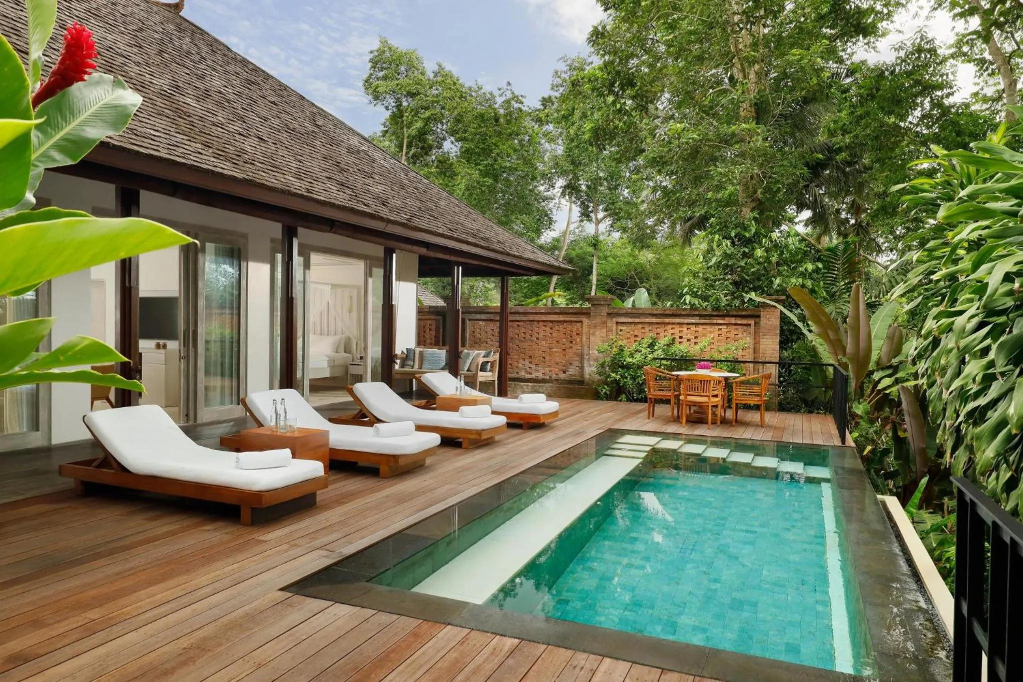 Photo of the whole room in COMO Uma Ubud