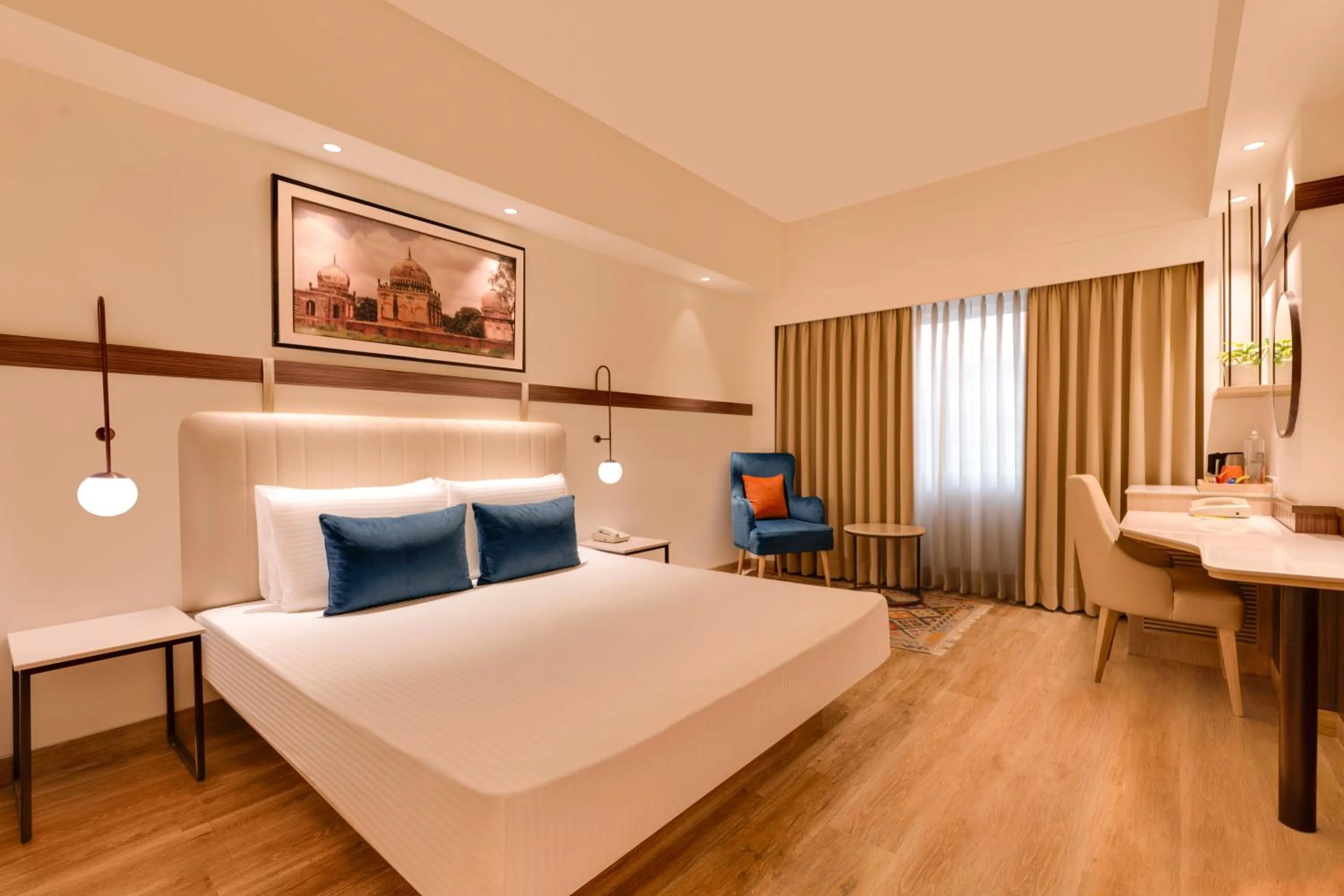 Bed in Lemon Tree Premier Hitec City Hyderabad