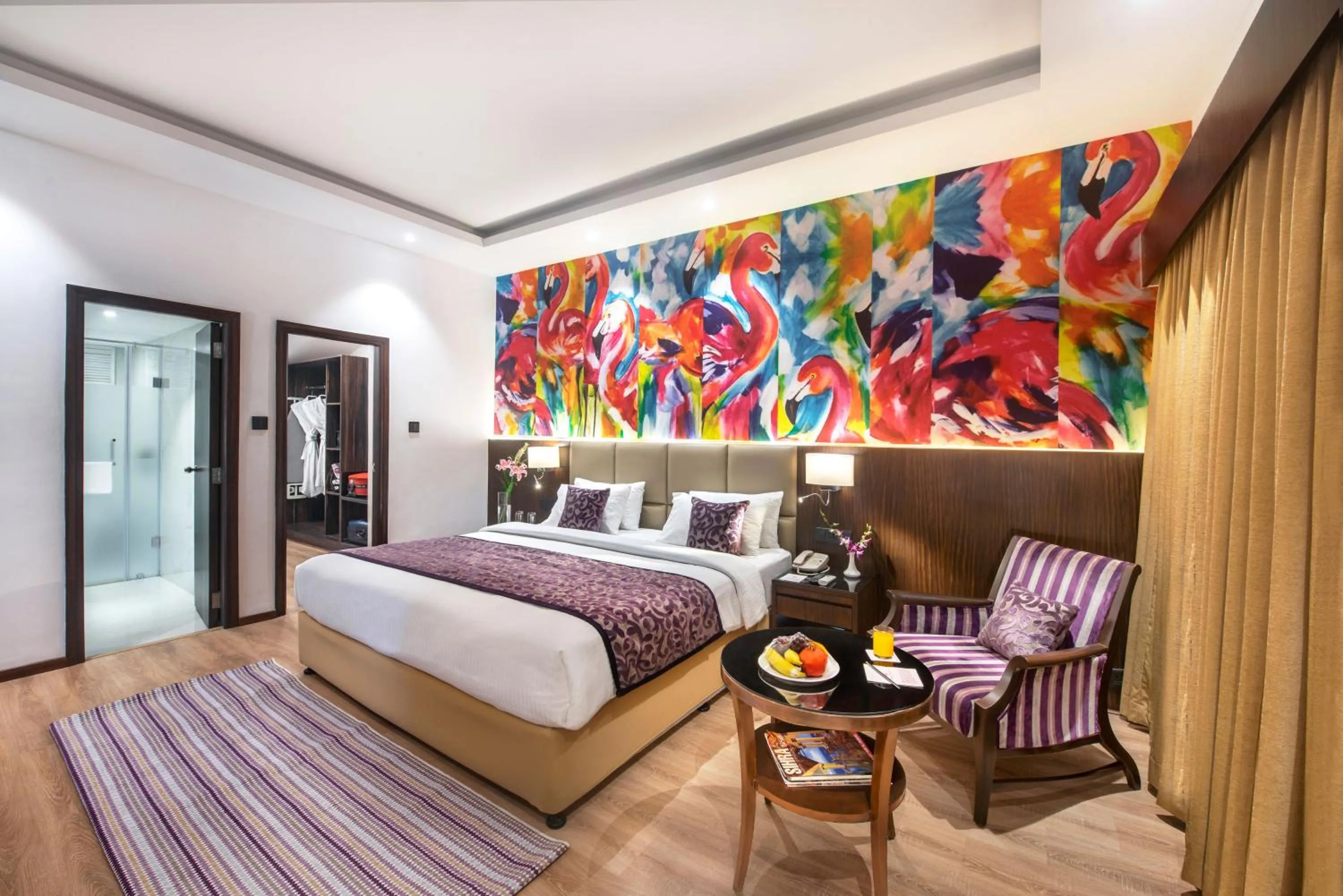 Photo of the whole room, Bed in Royal Orchid Resort & Convention Centre, Yelahanka Bangalore