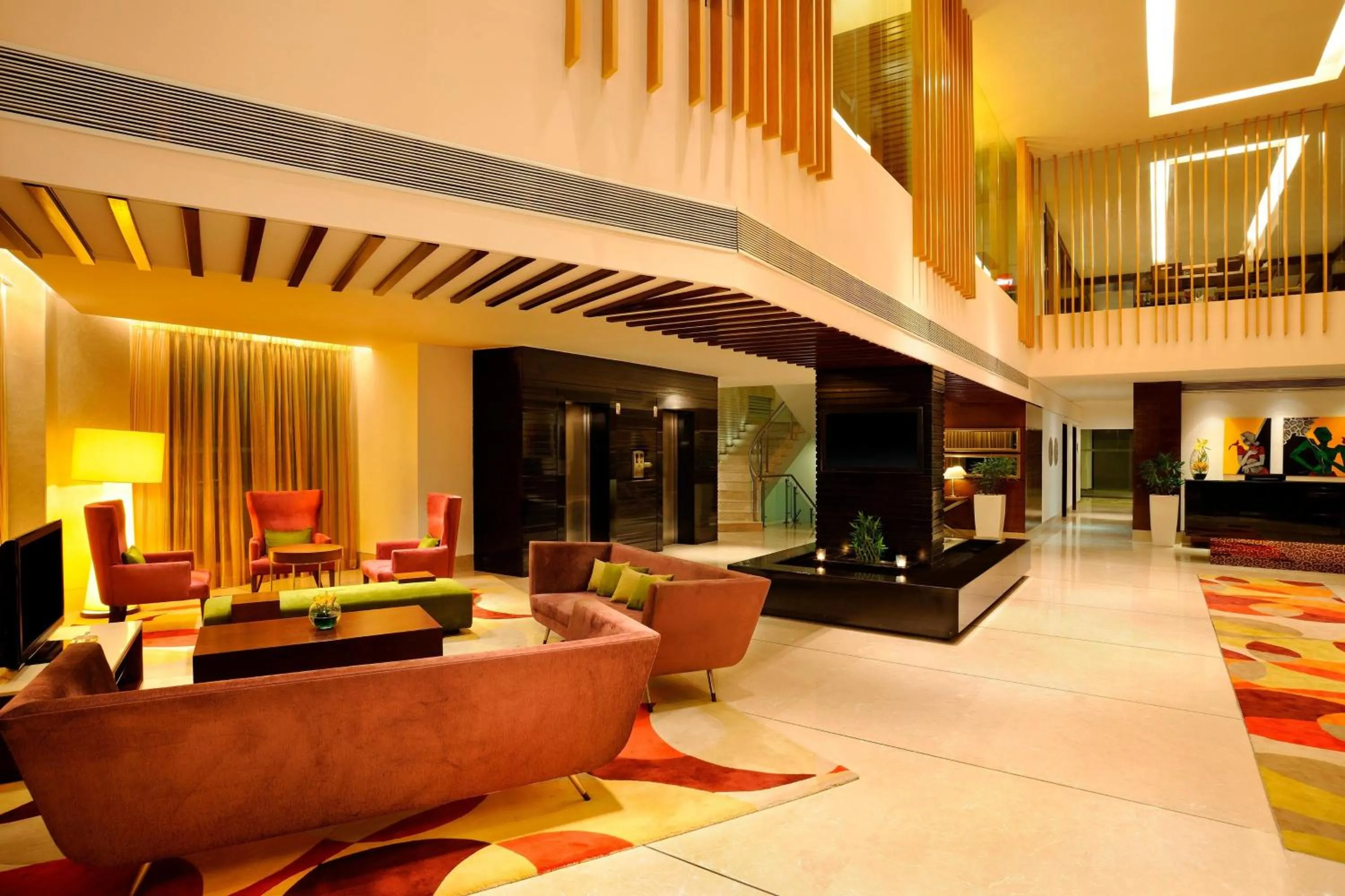 Lobby or reception in Four Points by Sheraton Ahmedabad