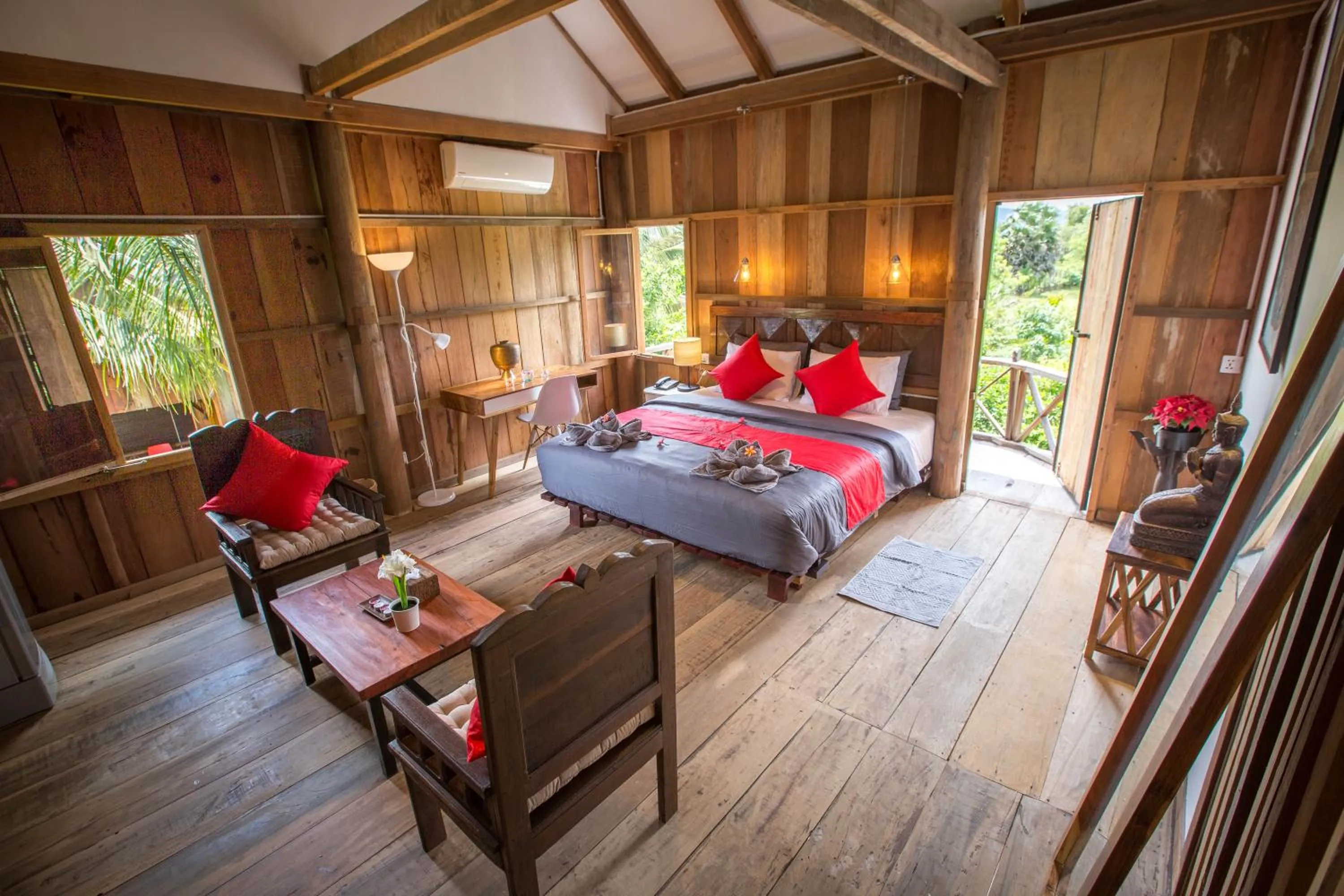 Bedroom, Bed in Kampot River Residence