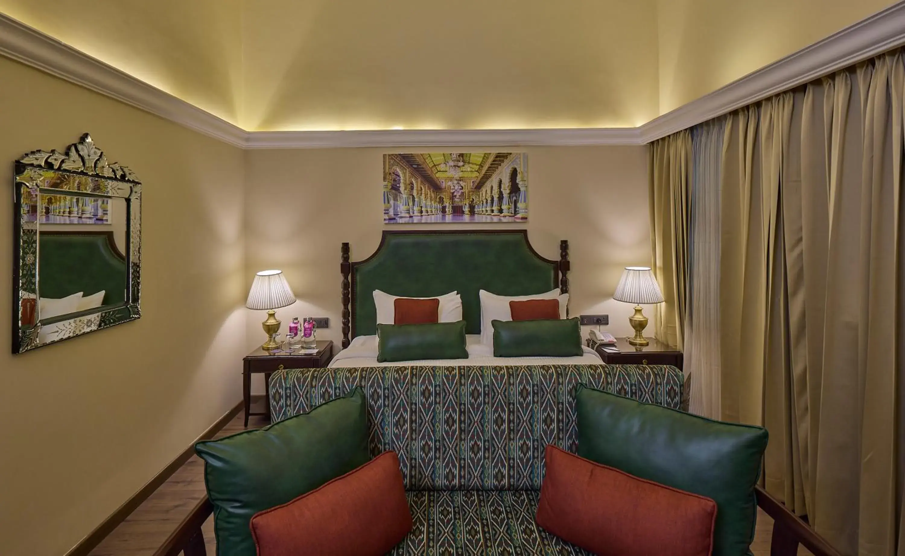 Luxury Heritage with Lawn view Balcony (Complimentary Hi Tea) - single occupancy in Royal Orchid Metropole Mysore Luxury Heritage with Lawn view Balcony (Complimentary Hi Tea) - single occupancy in Royal Orchid Metropole Mysore