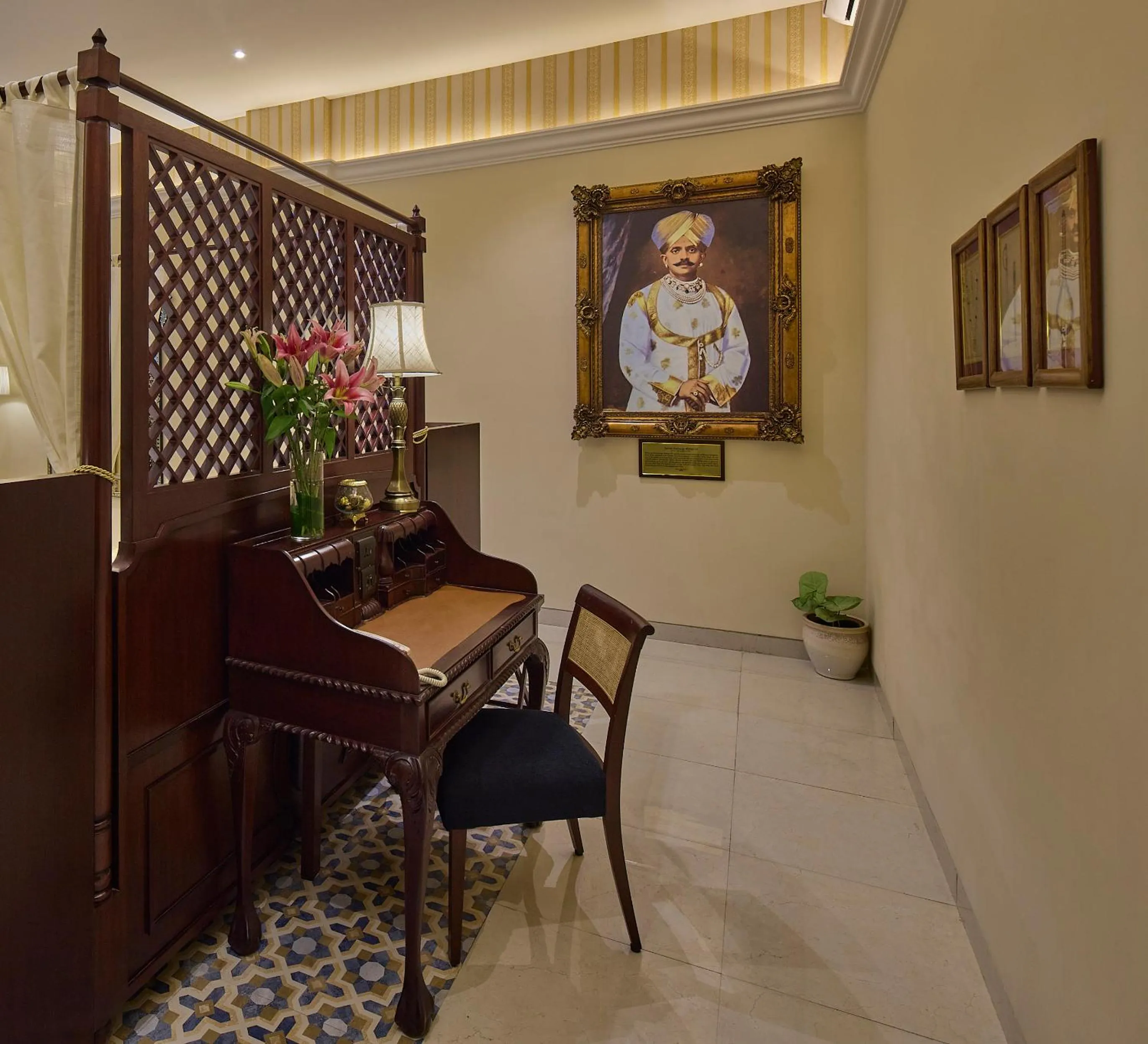 Seating area in Royal Orchid Metropole Mysore