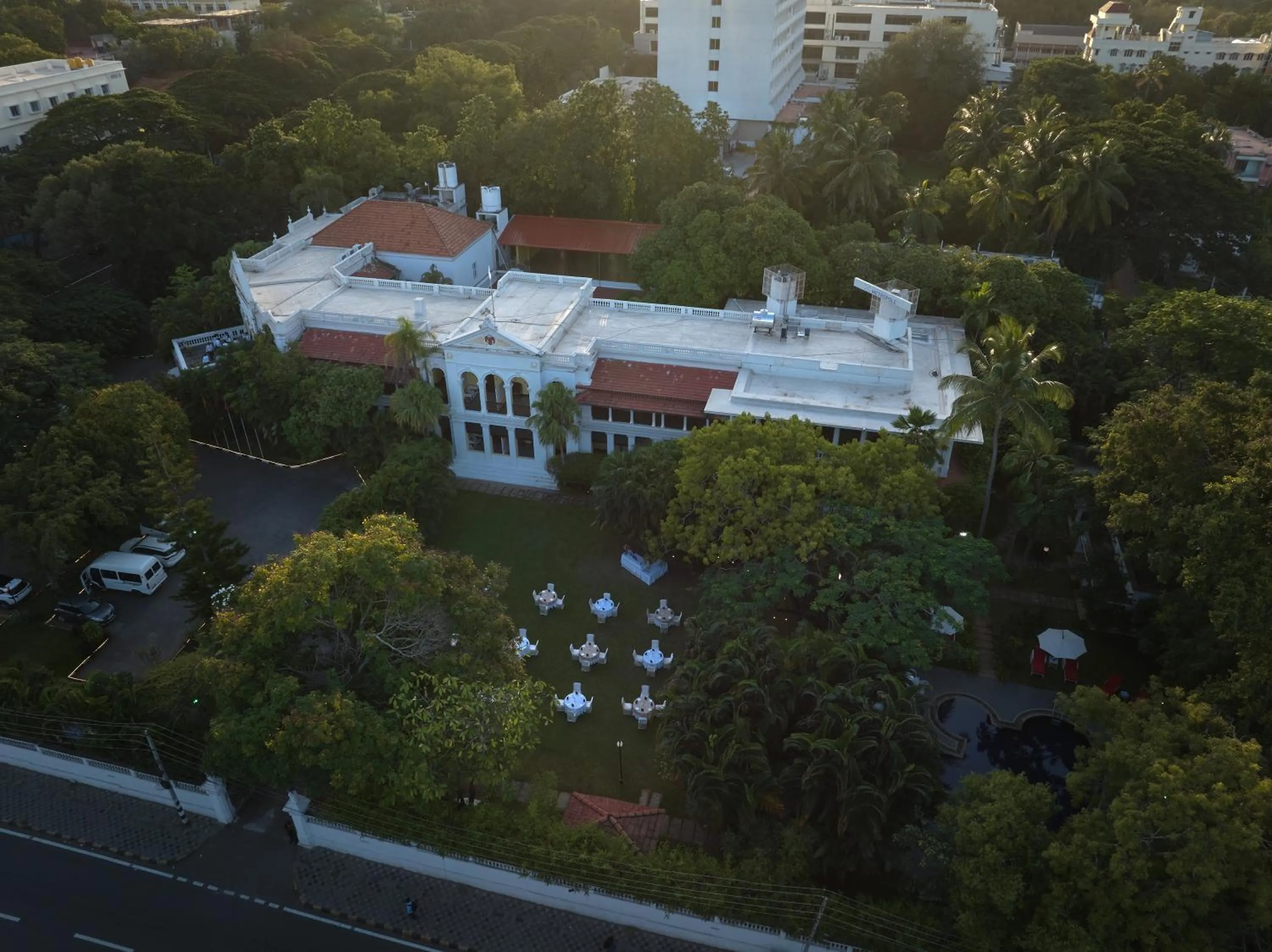 Garden in Royal Orchid Metropole Mysore