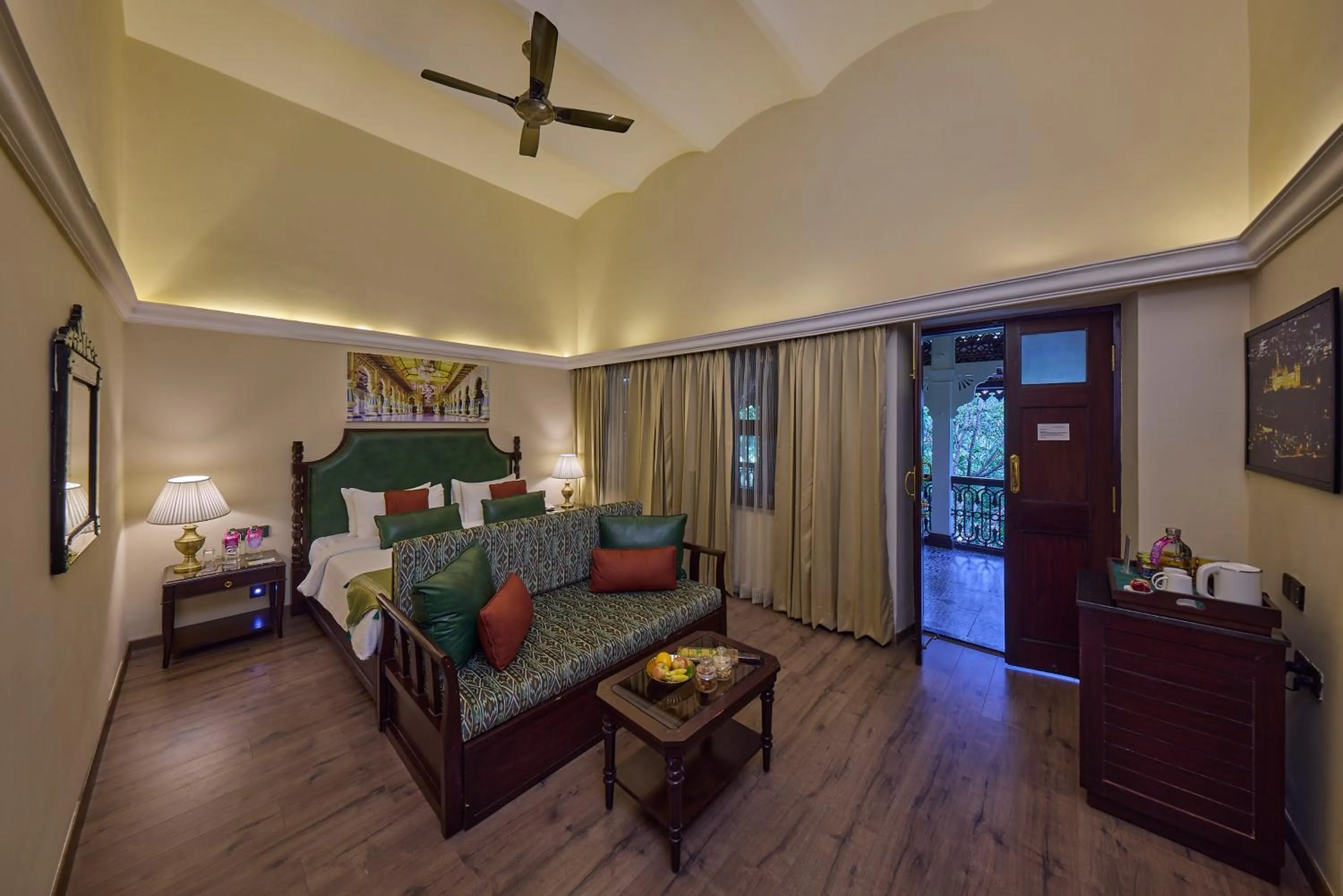 Living room, Bed in Royal Orchid Metropole Mysore