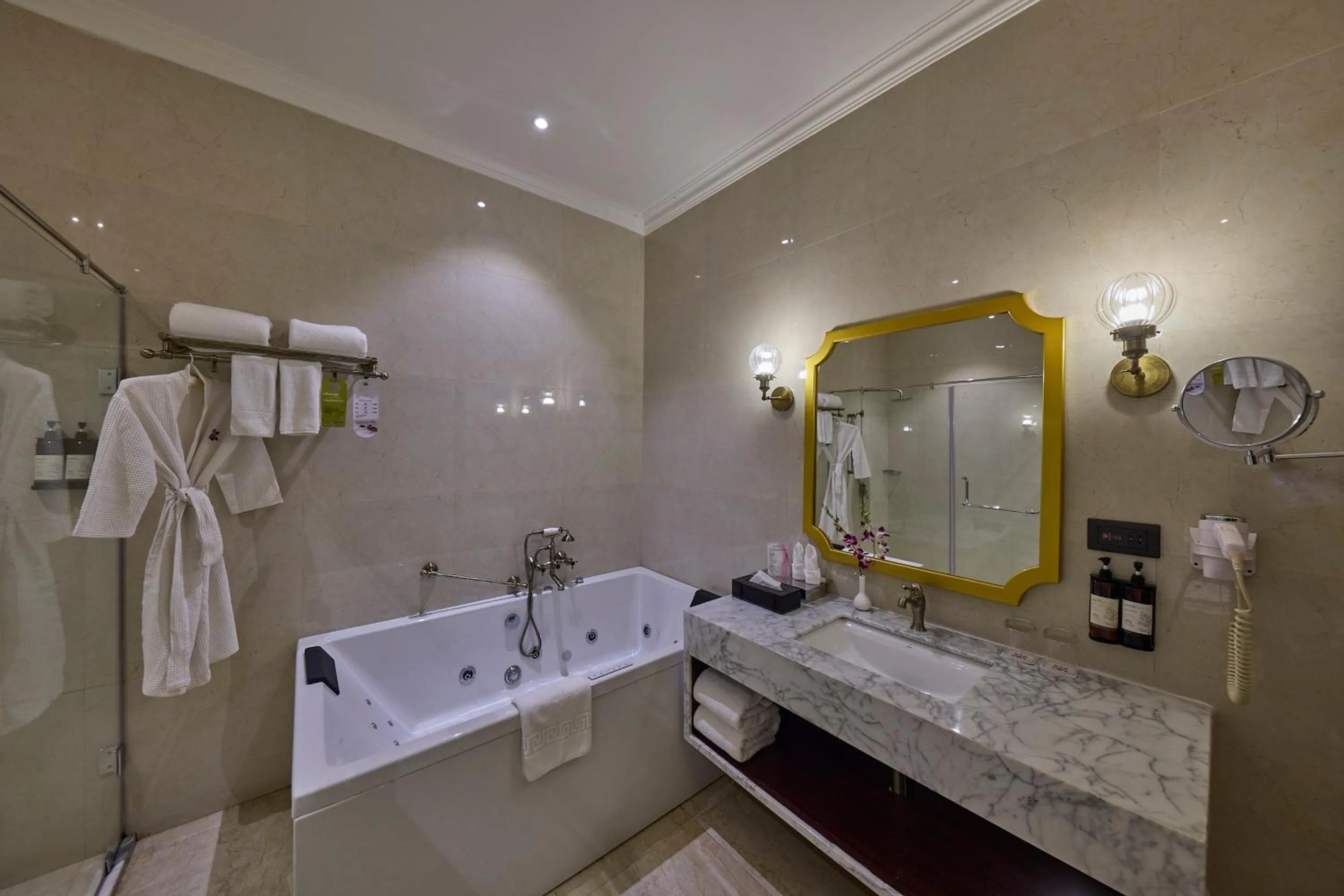 Bathroom in Royal Orchid Metropole Mysore