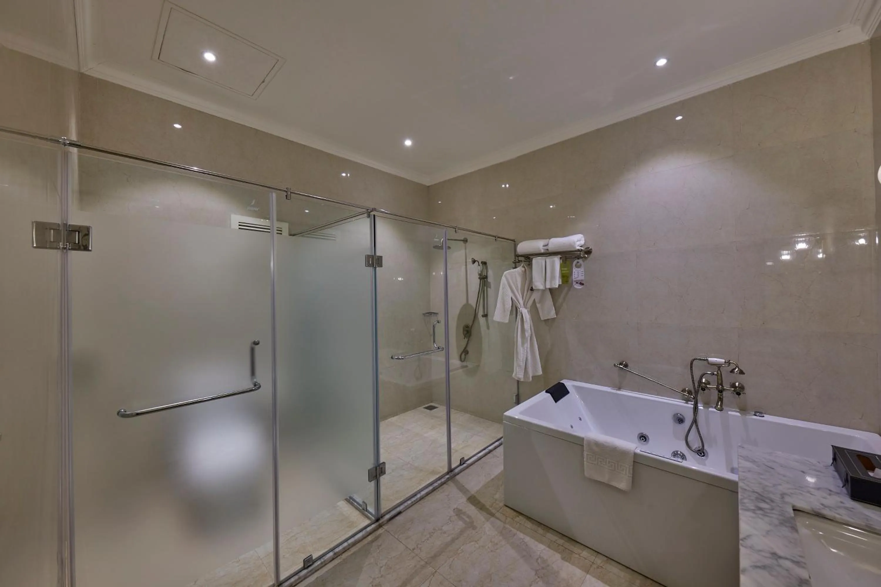 Shower in Royal Orchid Metropole Mysore