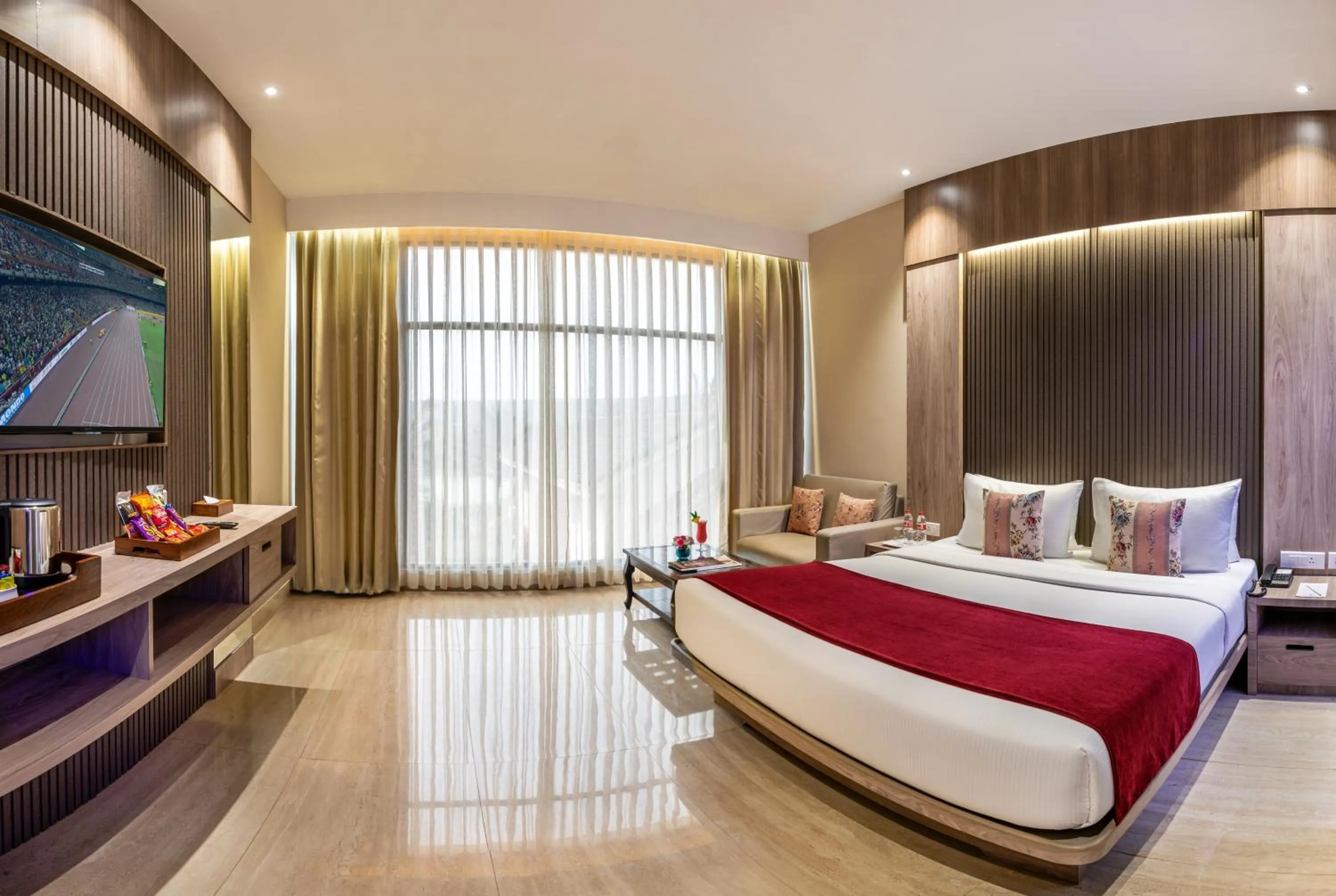 Bedroom, Bed in Resort Rio