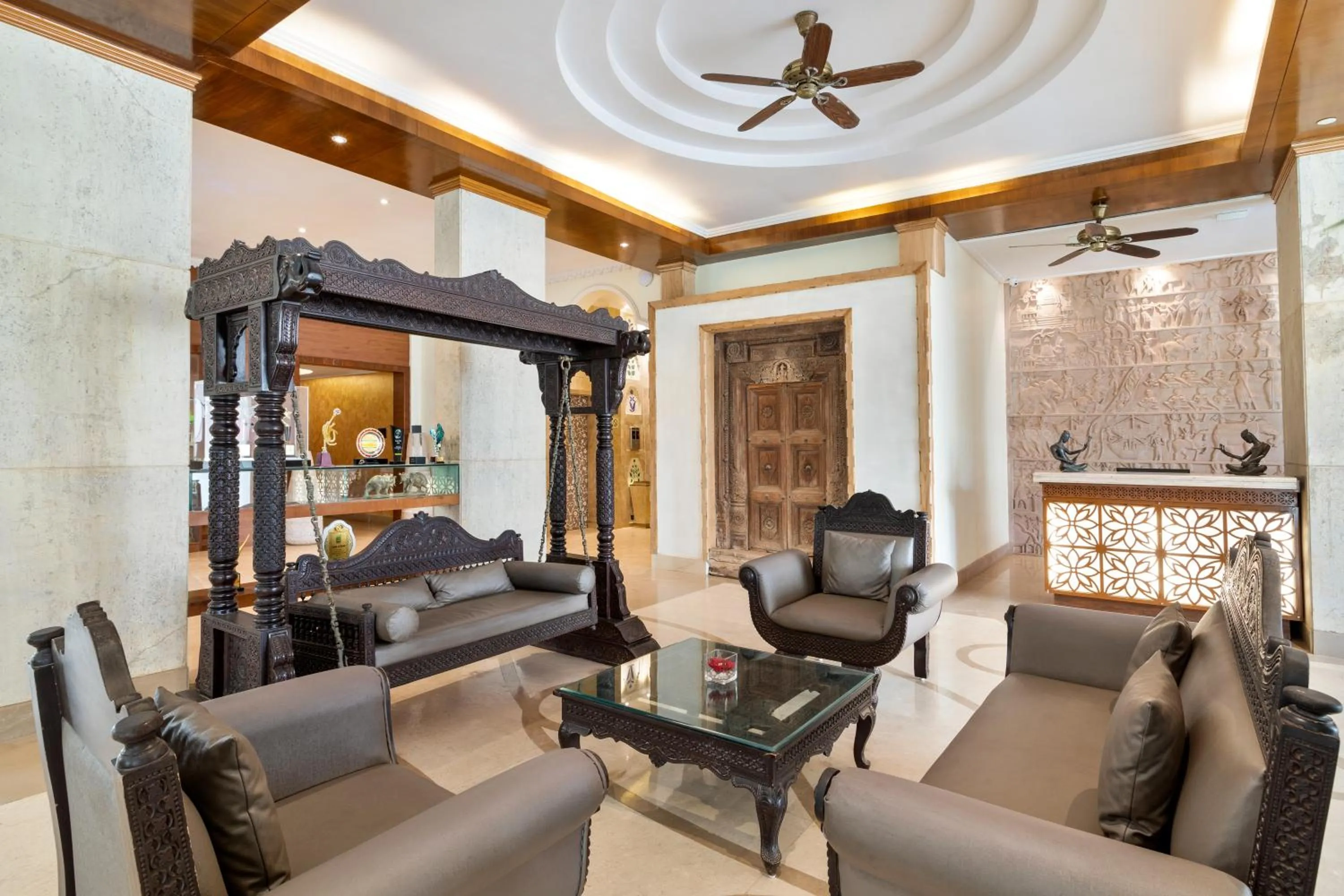 Seating area in Resort Rio