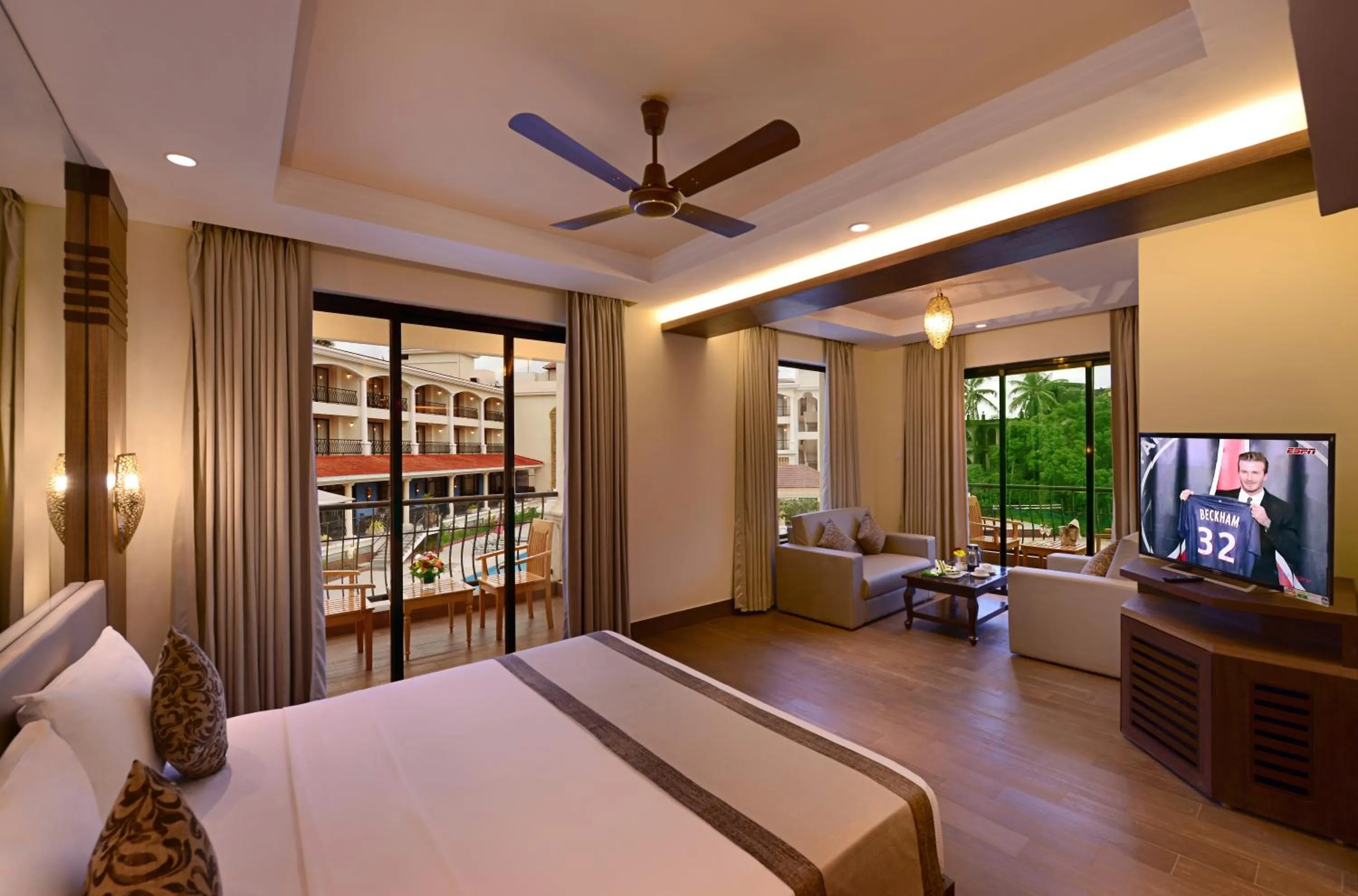 Decorative detail, Bed in Resort Rio