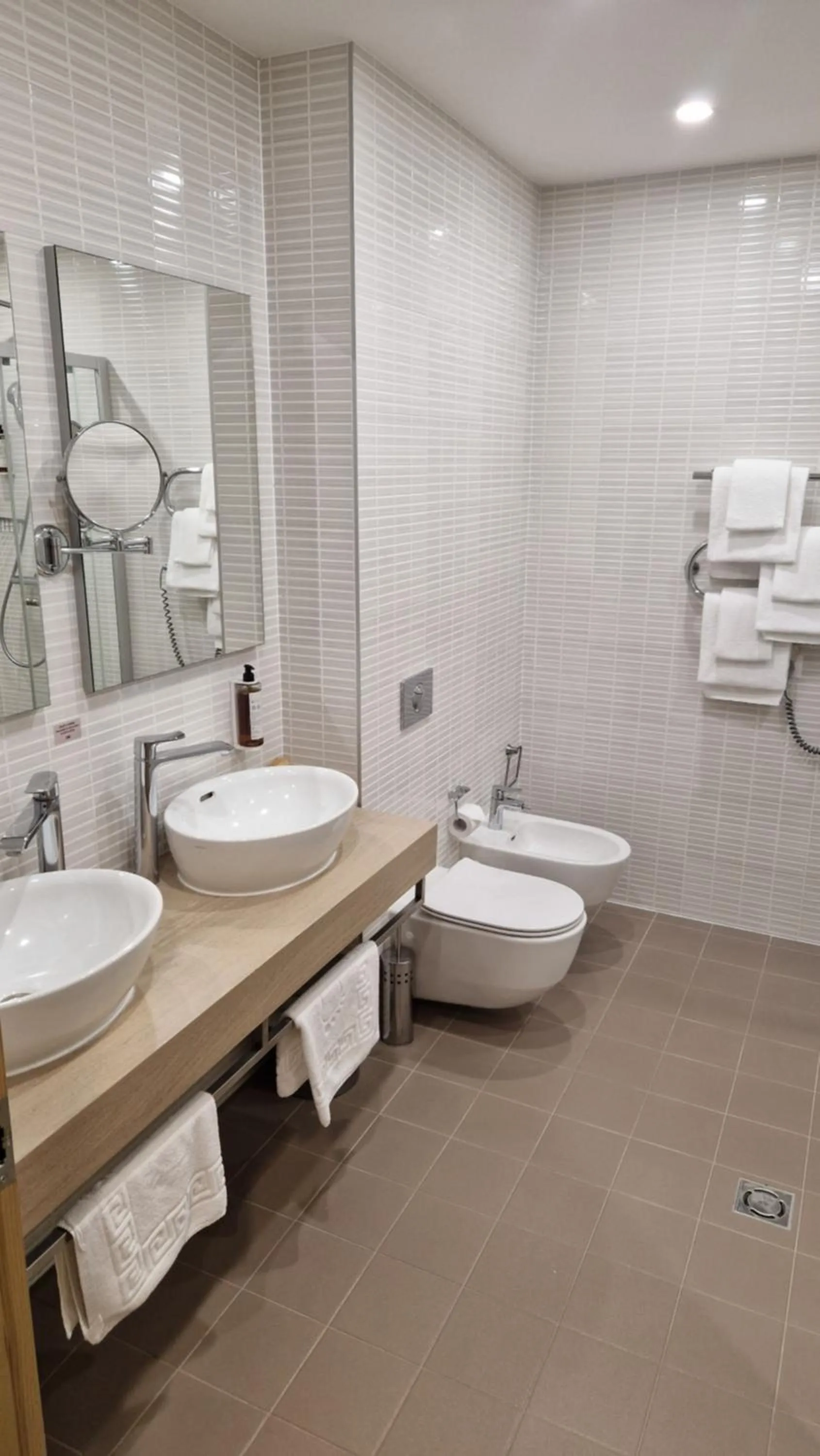 Bathroom in City Hotels Rūdninkai