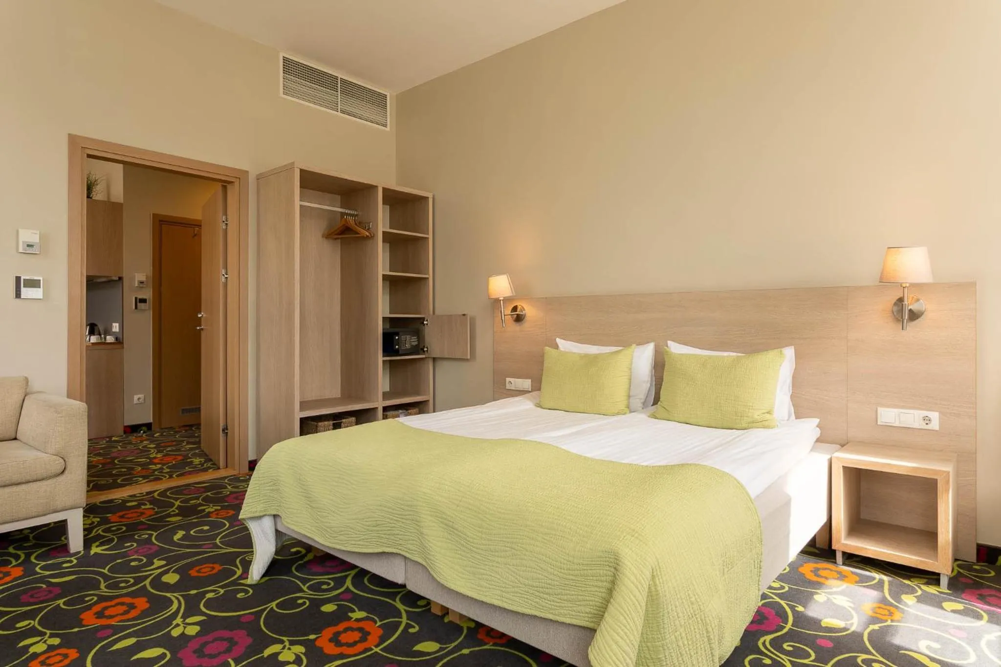 Bed in City Hotels Rūdninkai