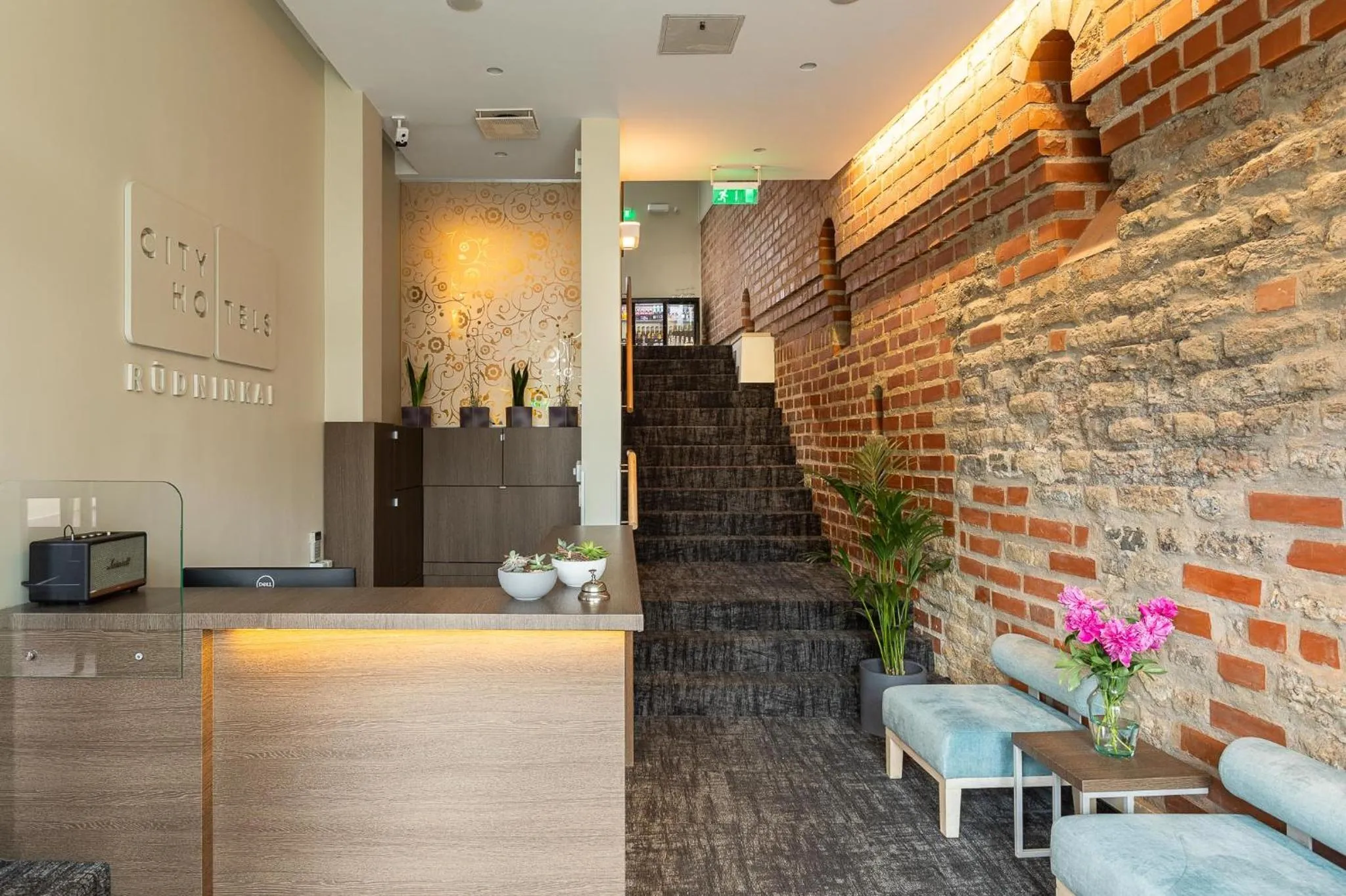 Lobby or reception in City Hotels Rūdninkai
