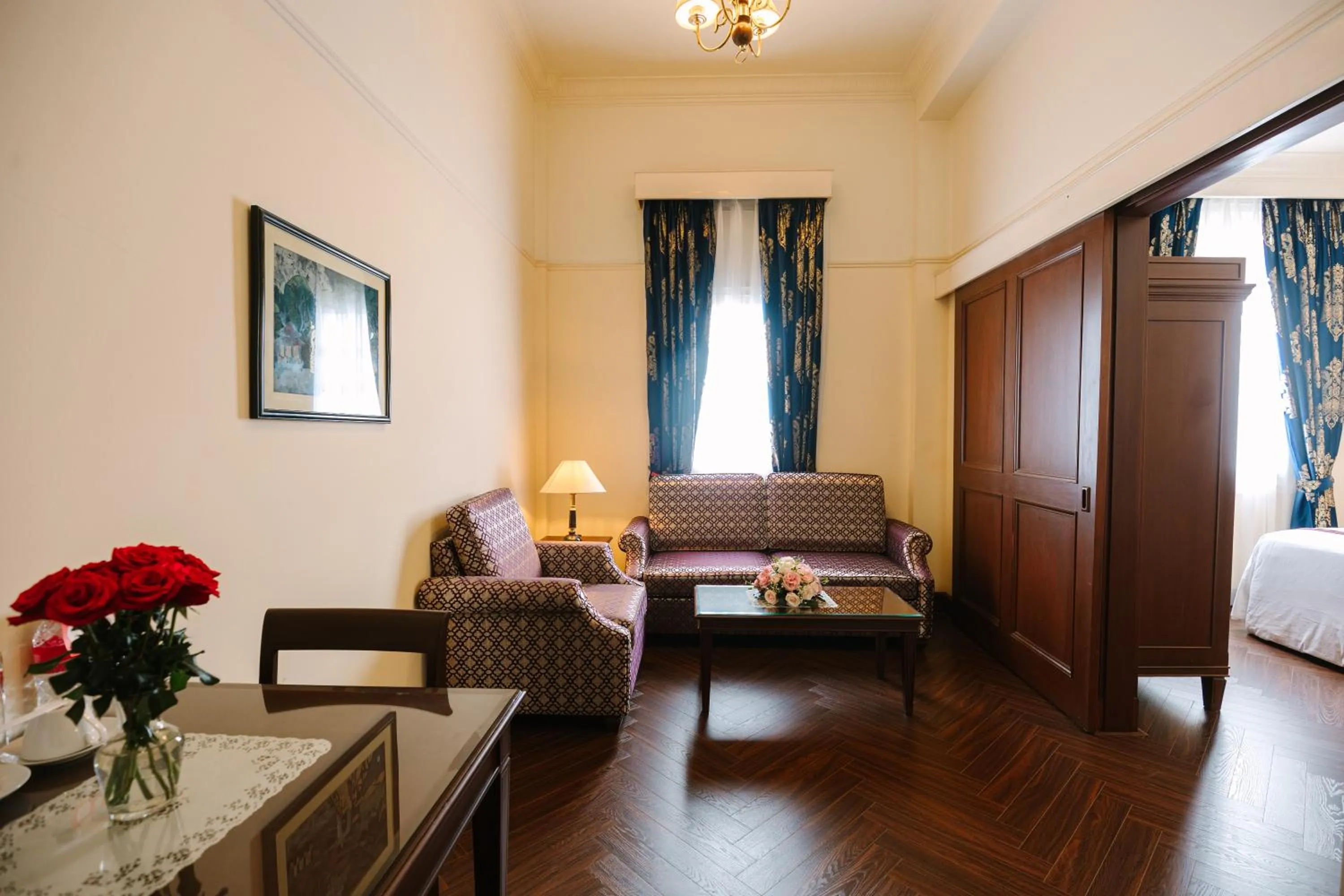 Bed in Du Parc Hotel Dalat