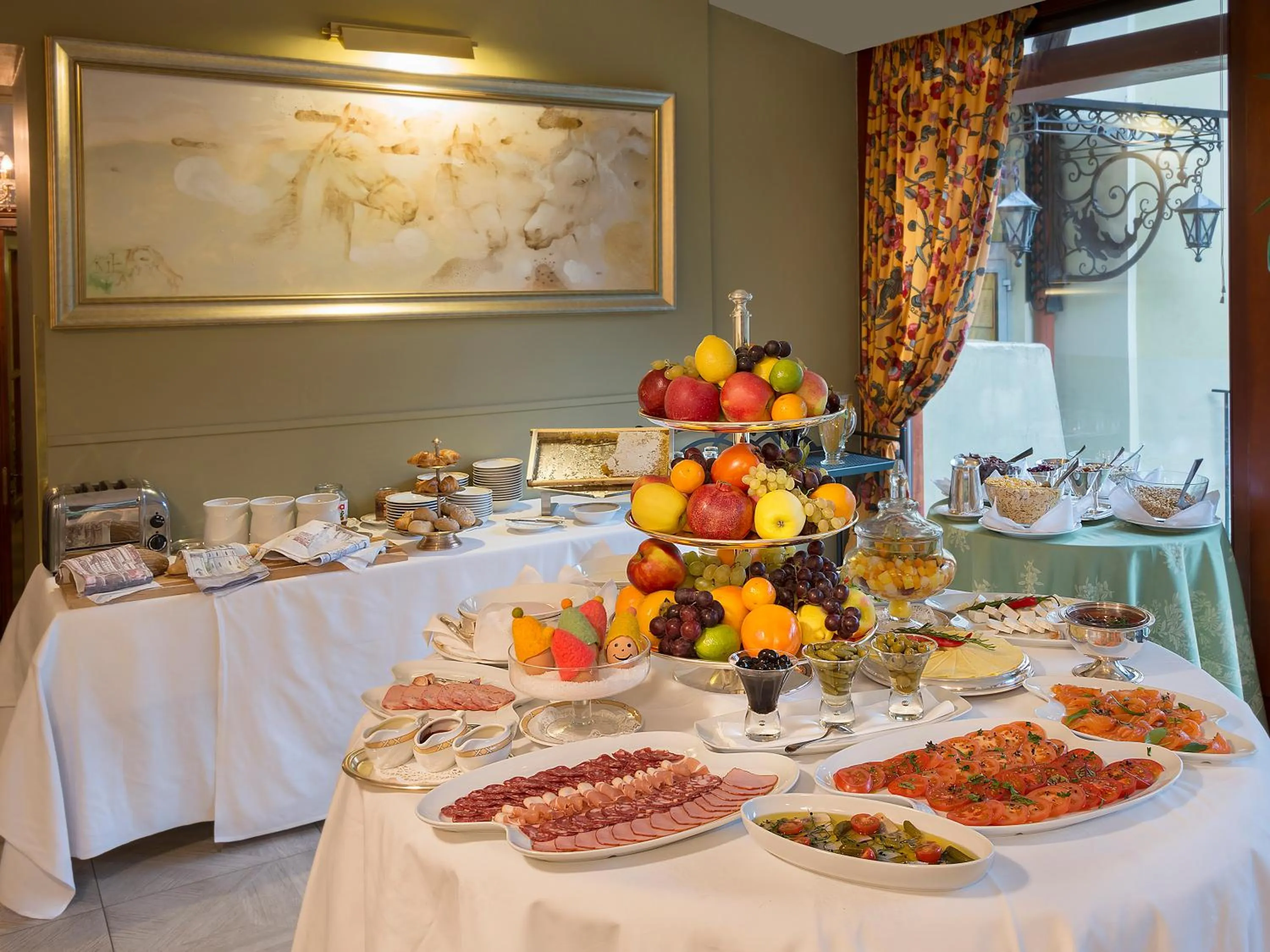 Food and drinks in Grotthuss Boutique Hotel Vilnius