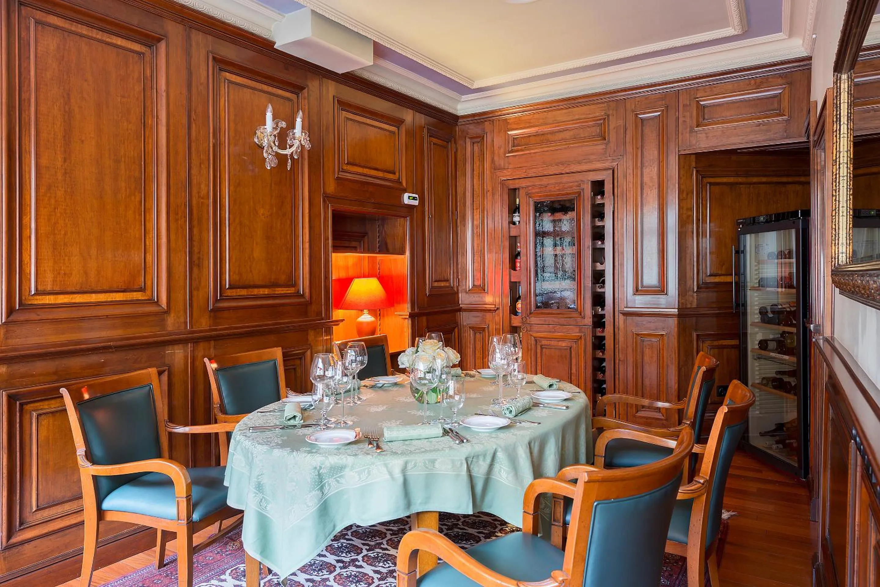 Dinner in Grotthuss Boutique Hotel Vilnius