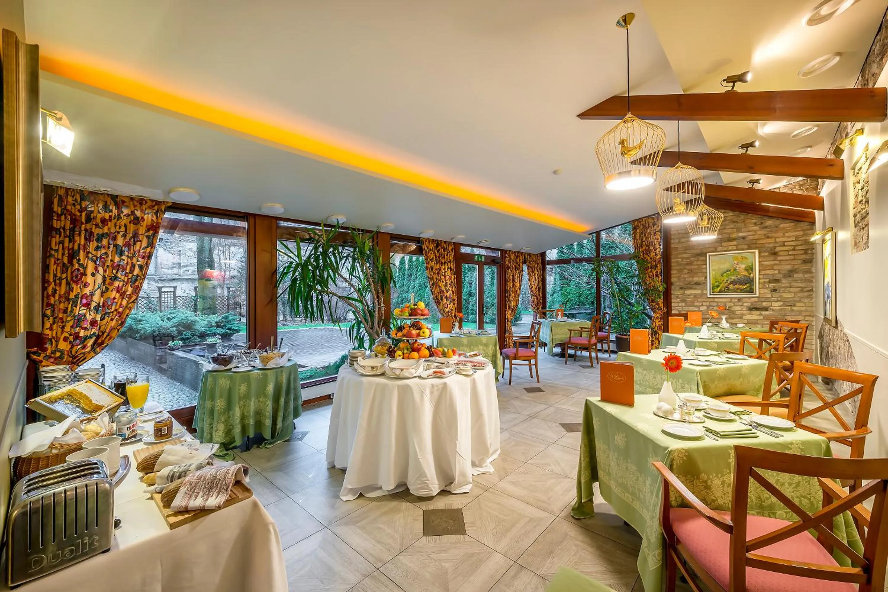 Garden in Grotthuss Boutique Hotel Vilnius