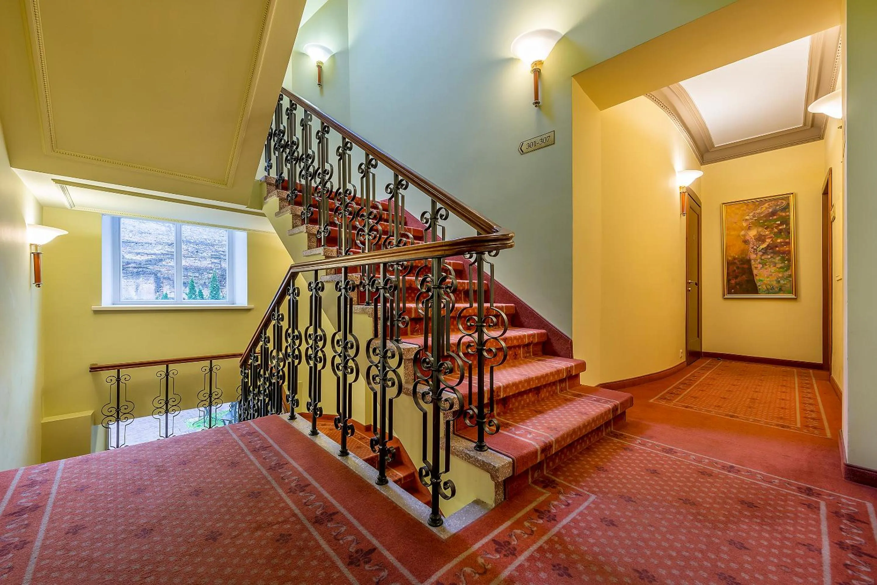 Floor plan in Grotthuss Boutique Hotel Vilnius