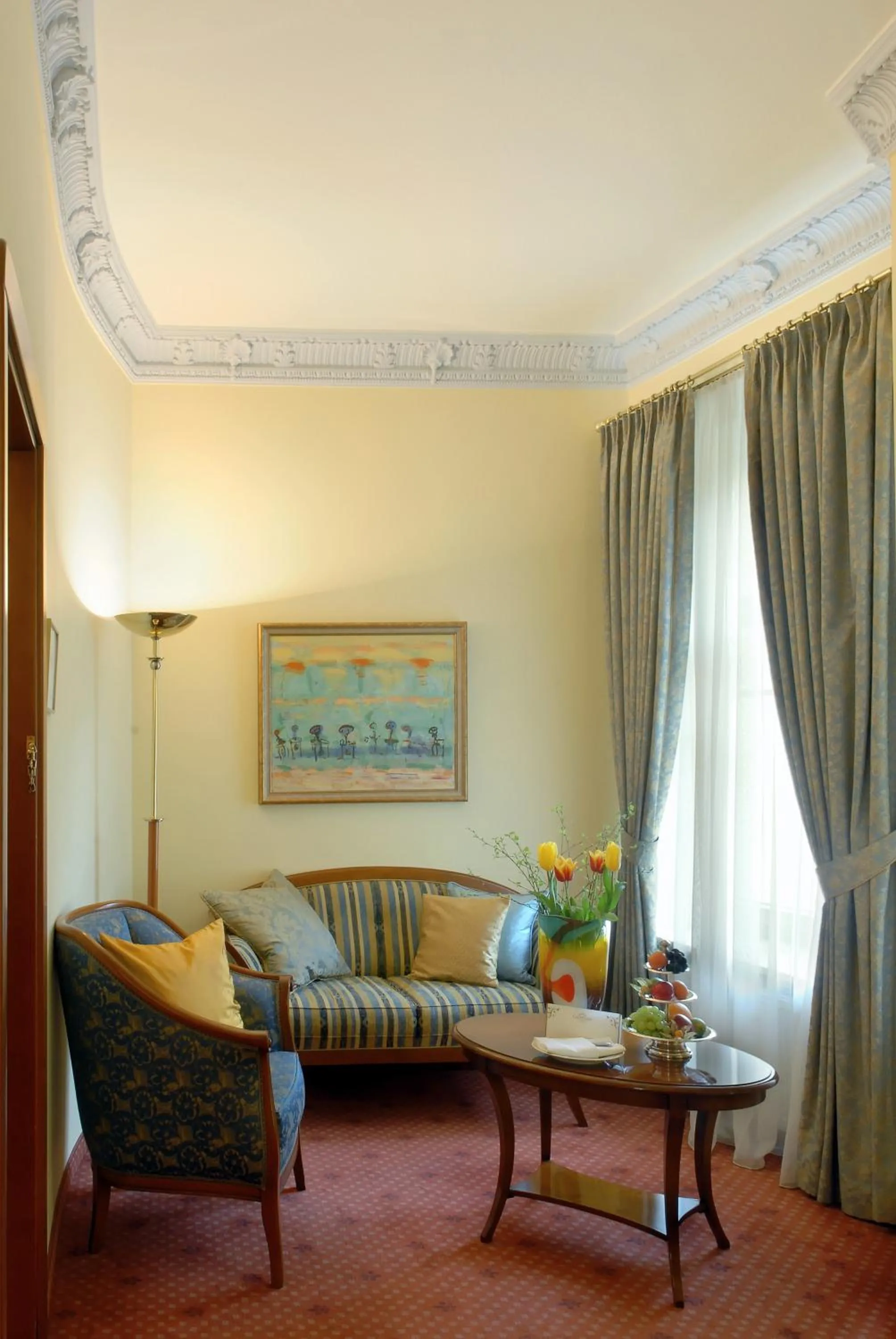 Seating area in Grotthuss Boutique Hotel Vilnius