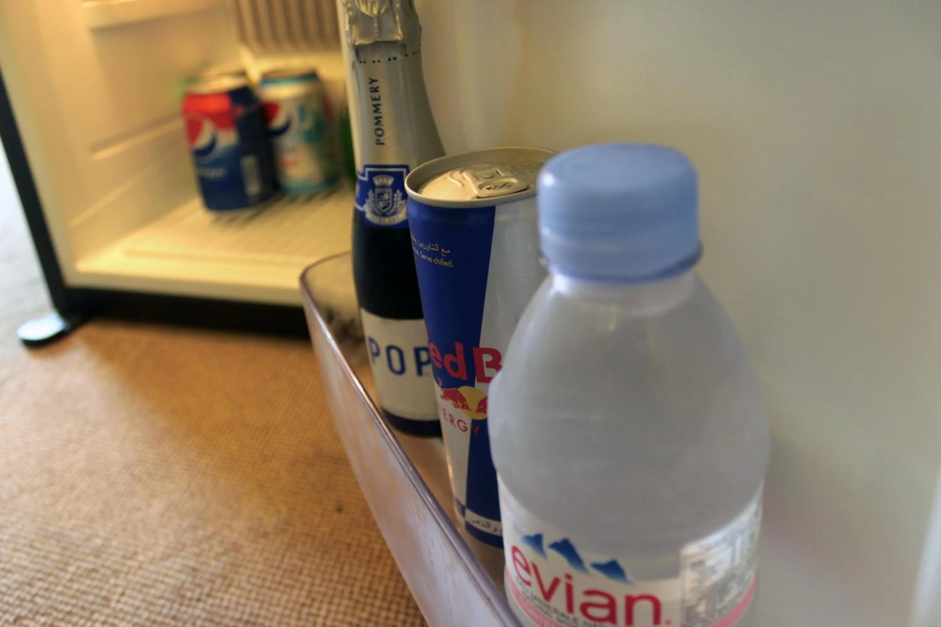 Alcoholic drinks in Cosmopolitan Hotel