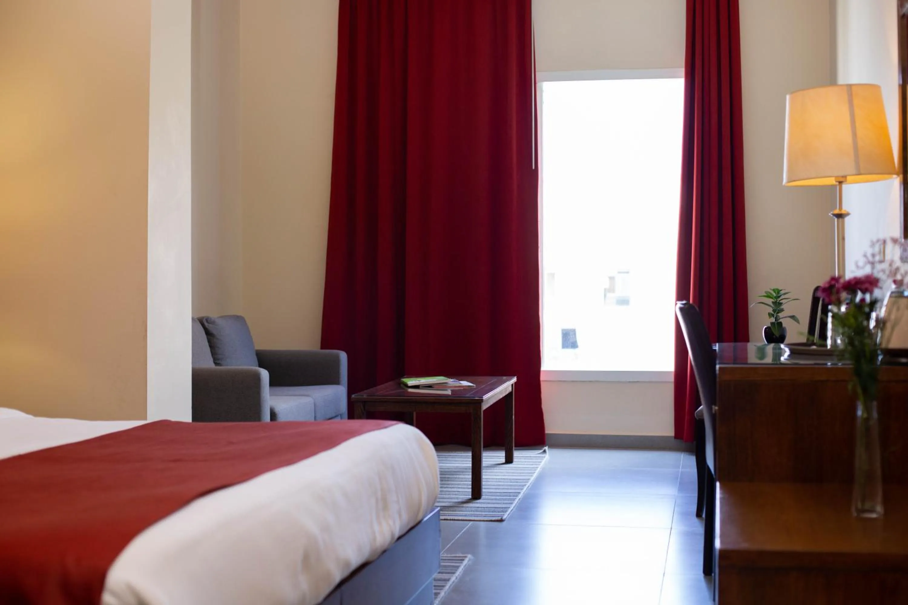 Bed in Cosmopolitan Hotel