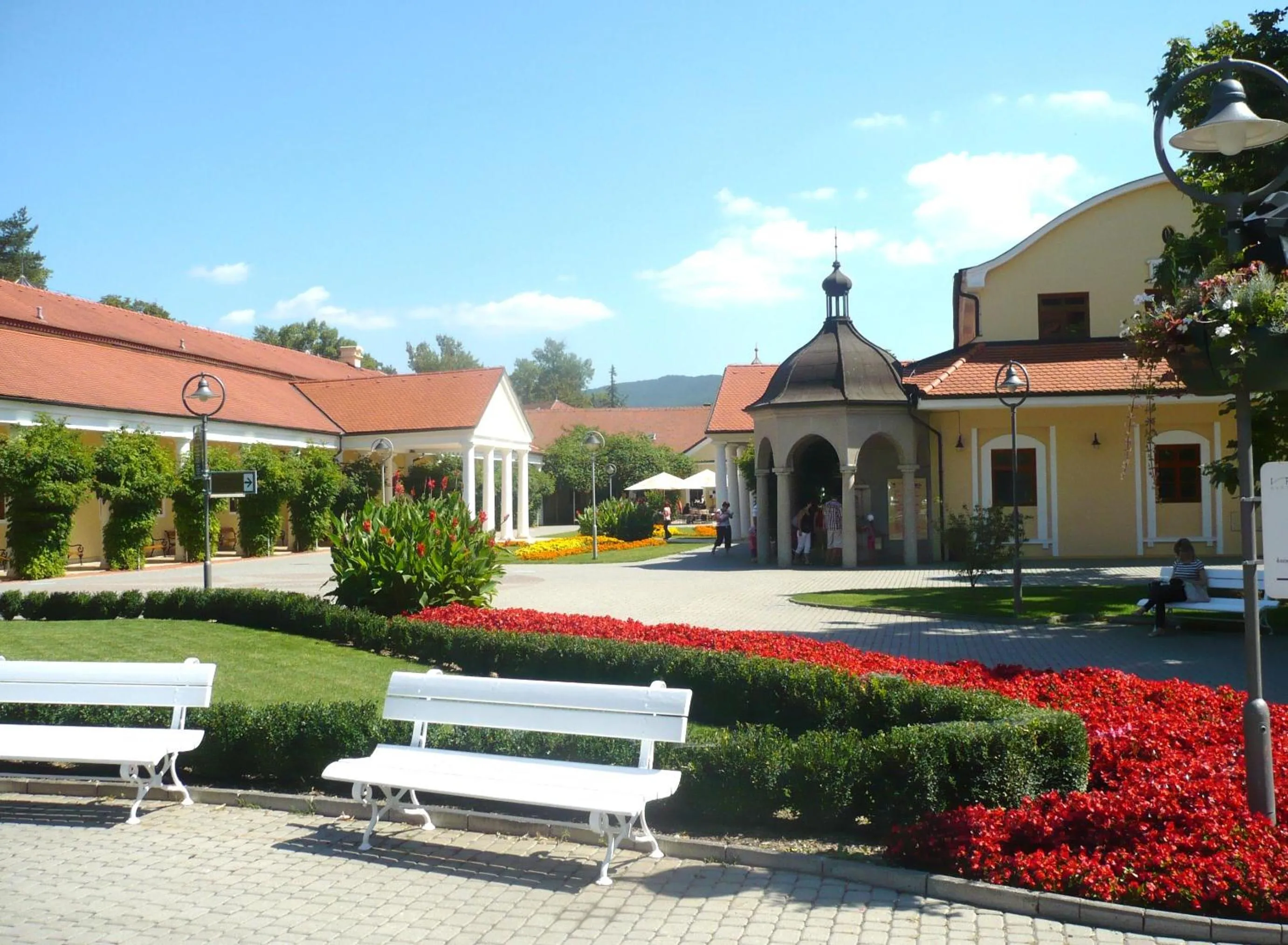 Patio in Villa Paris