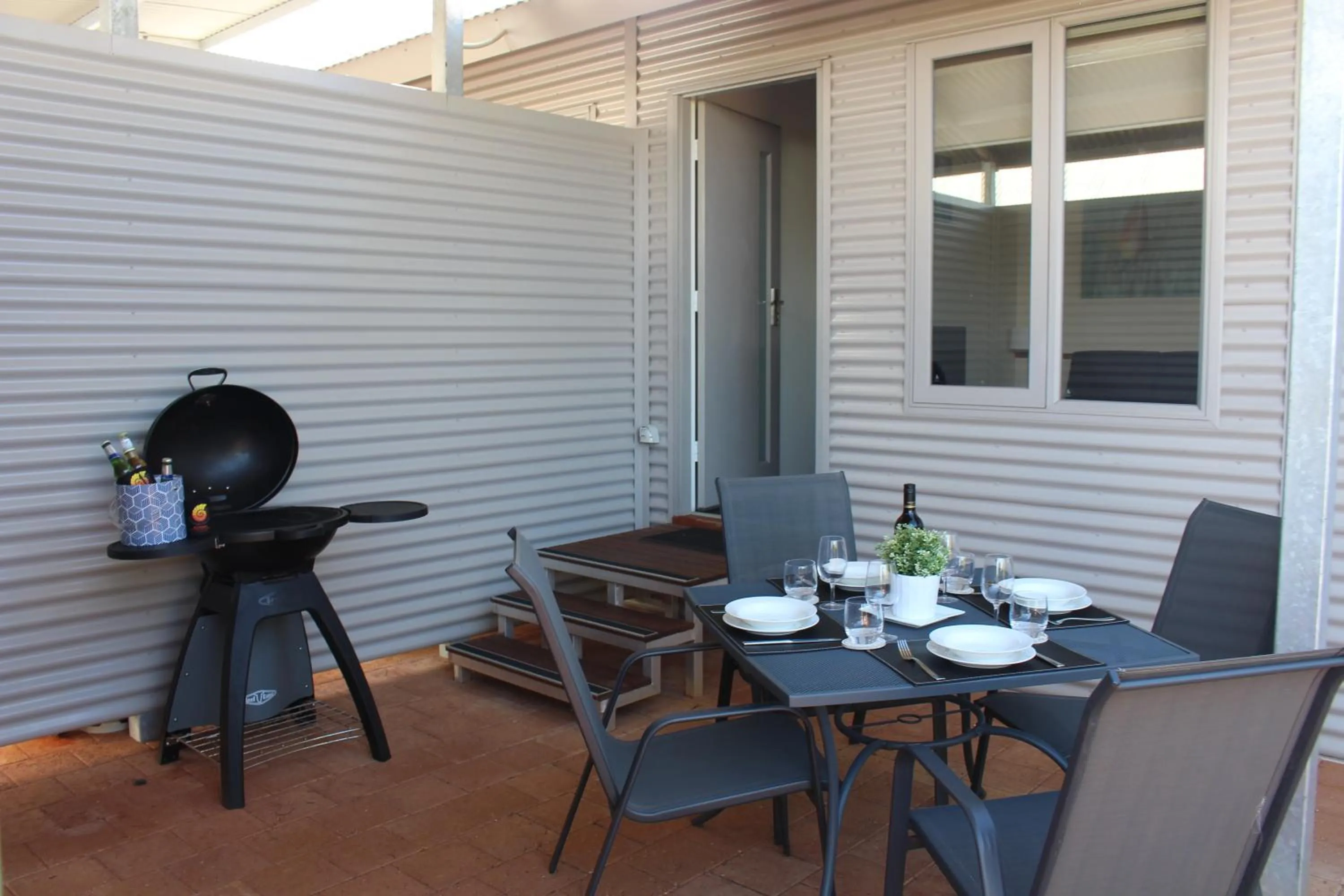 BBQ facilities in Exmouth Escape Resort