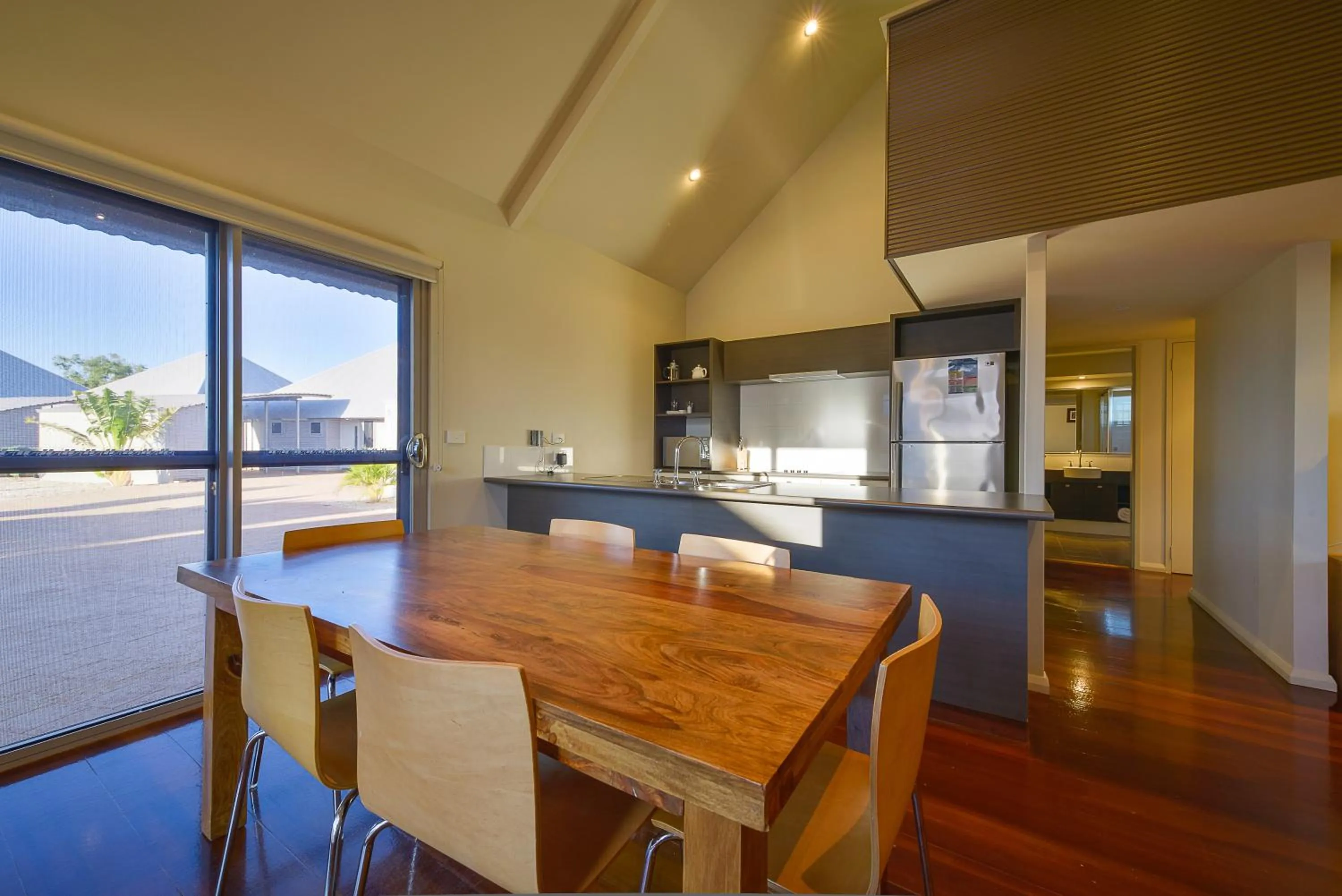 Kitchen or kitchenette in Exmouth Escape Resort