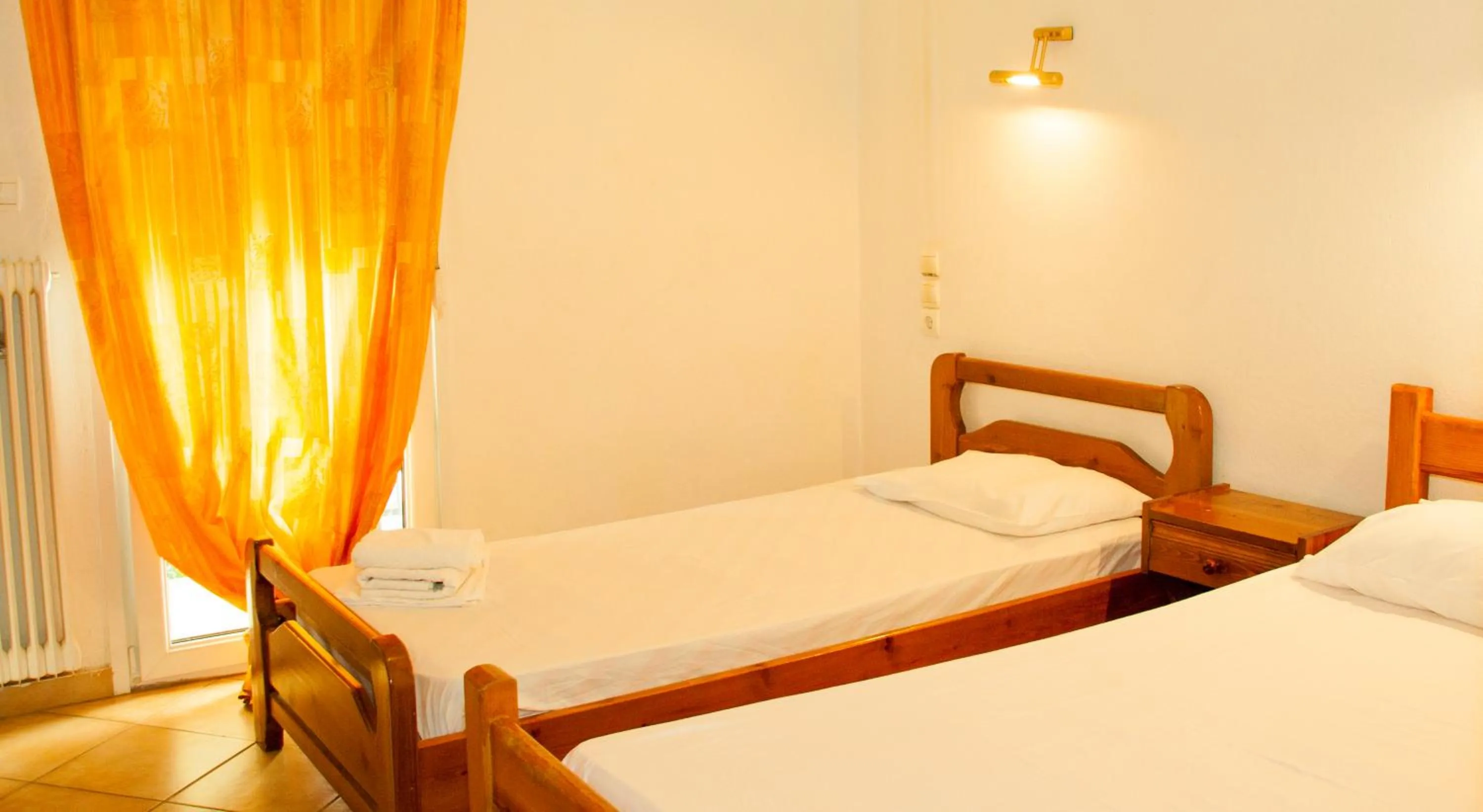 Bedroom in Stavrodromi Hotel