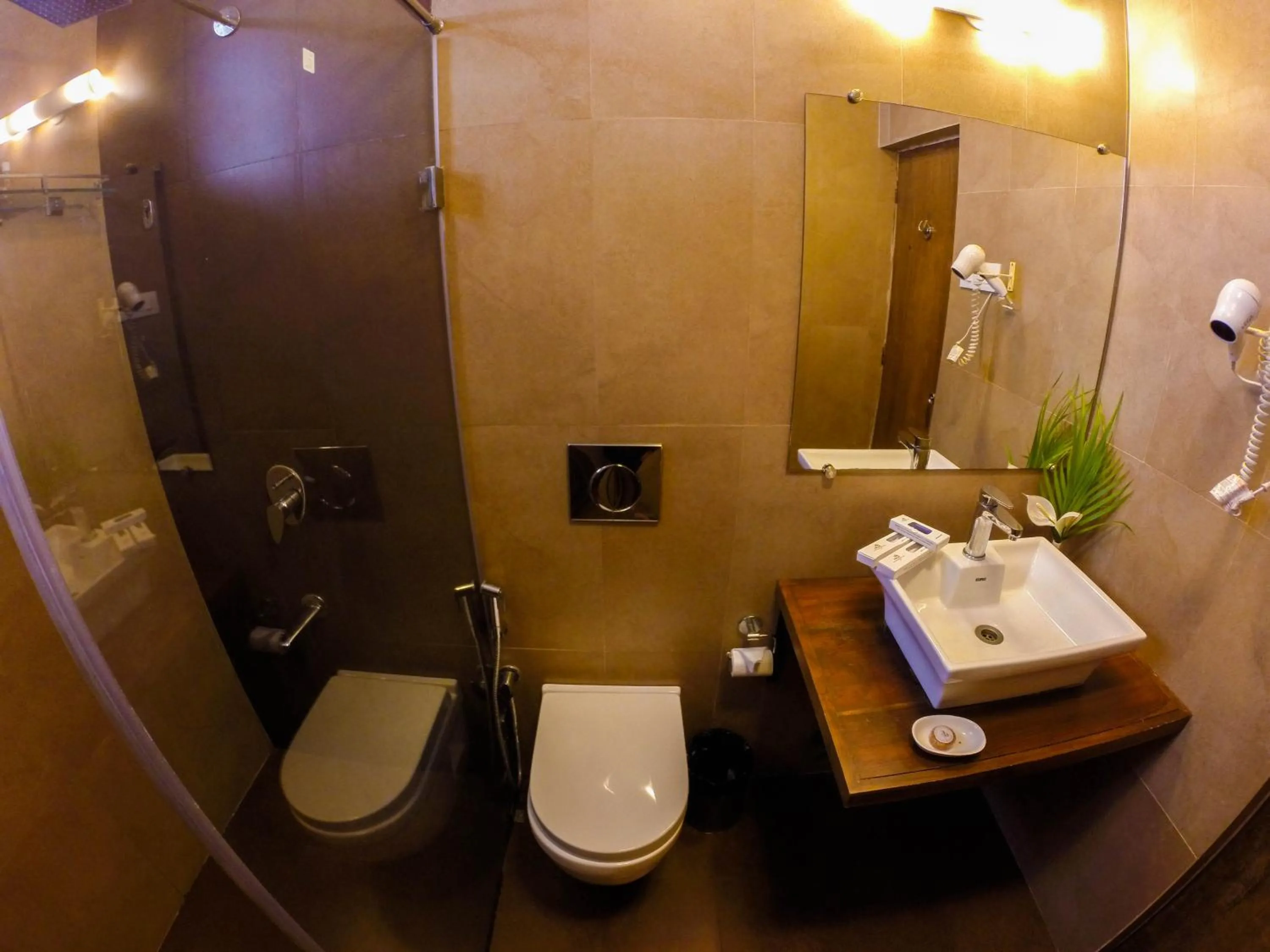 Toilet in Pride Sun Village Resort & Spa