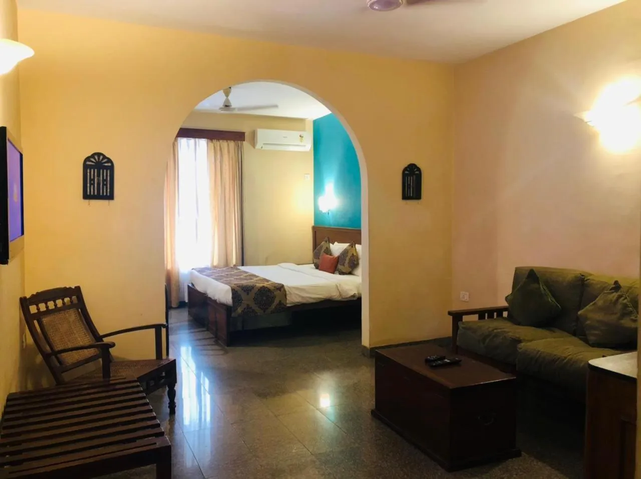 Bedroom, Bed in Pride Sun Village Resort & Spa