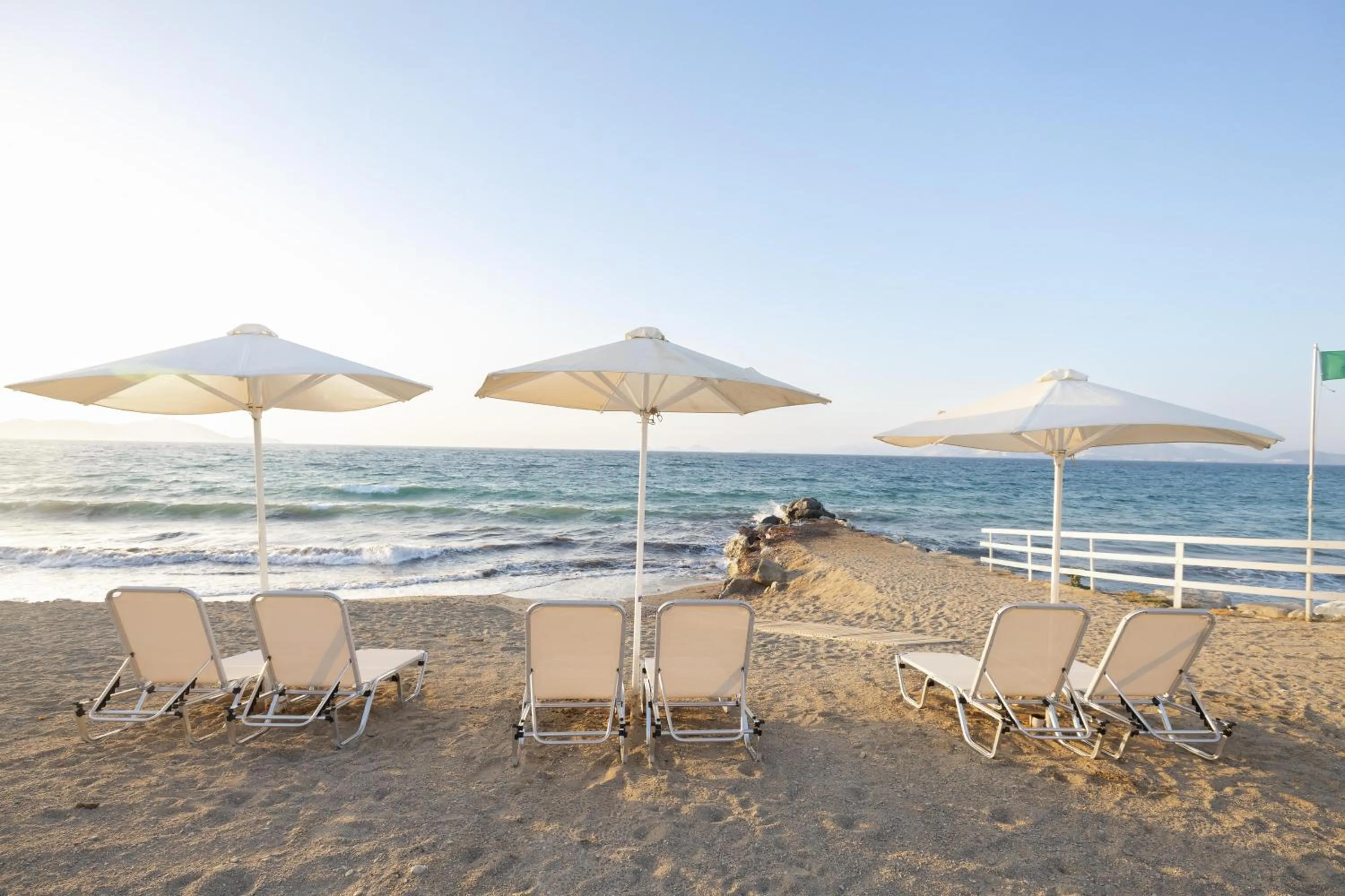 Beach in White Olive Marine Aquapark