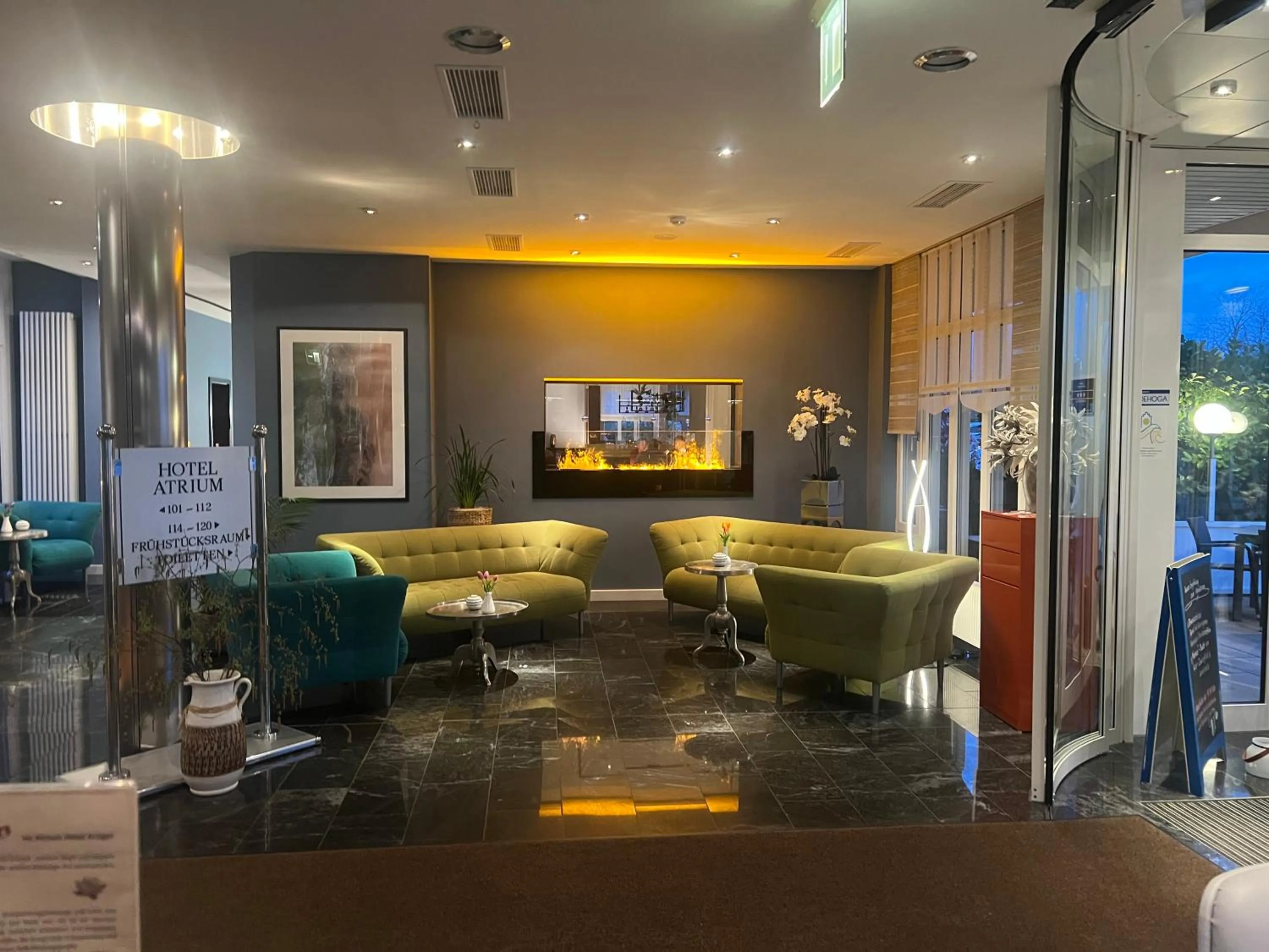 Restaurant/places to eat in Atrium Hotel Krüger