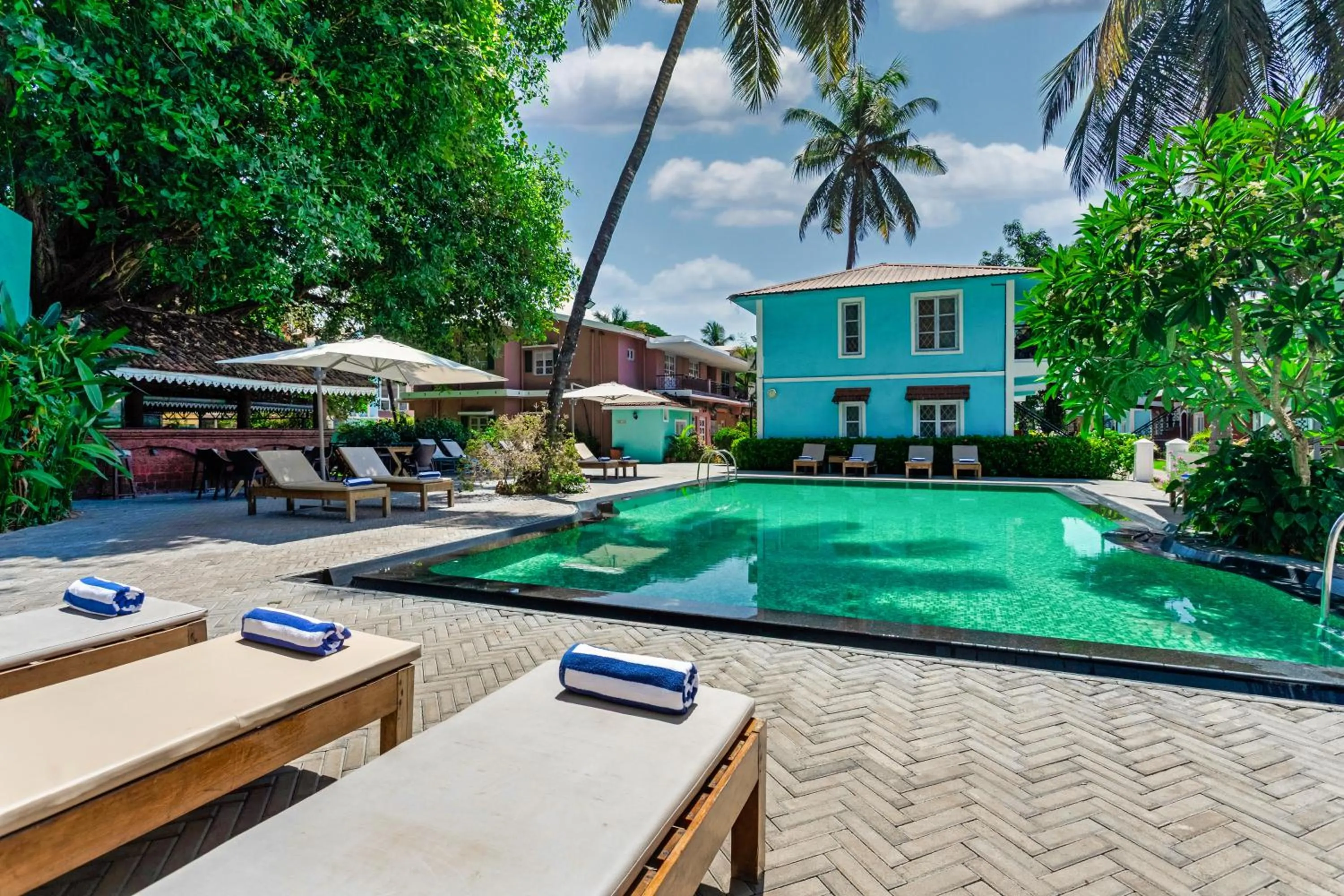 Pool view in Aldeia Santa Rita - Candolim
