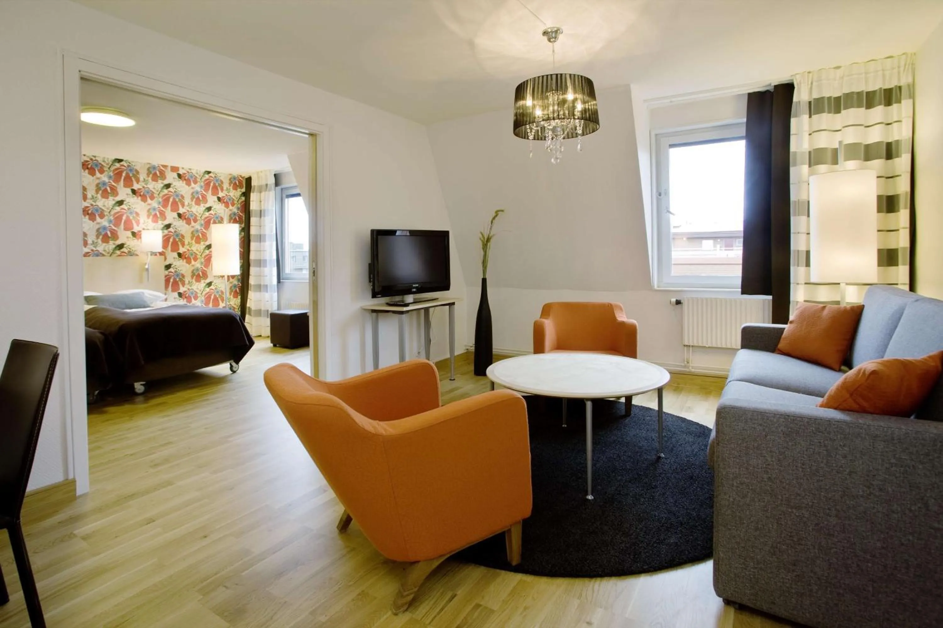 Bedroom in Scandic Winn