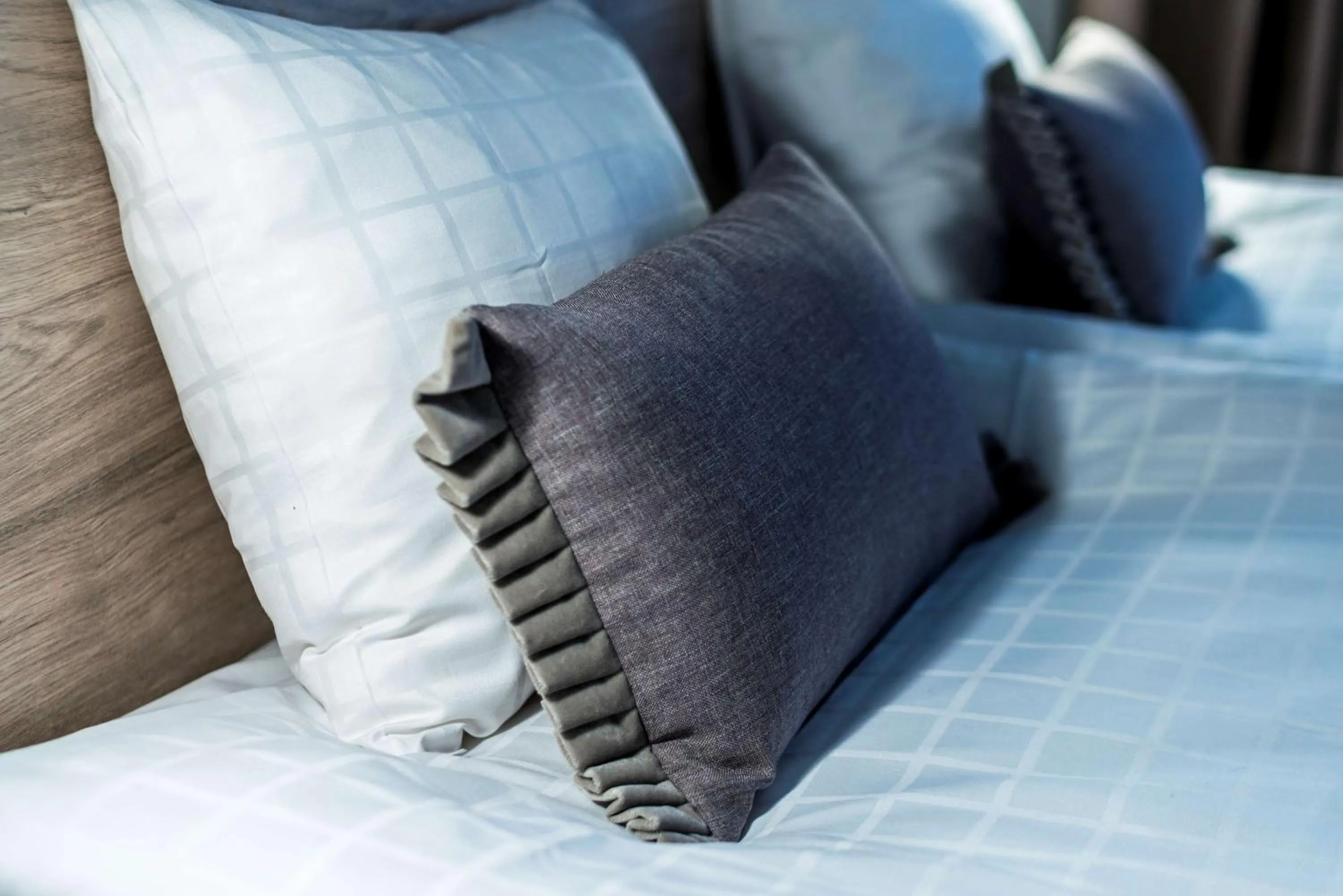 Bedroom, Bed in Scandic Winn